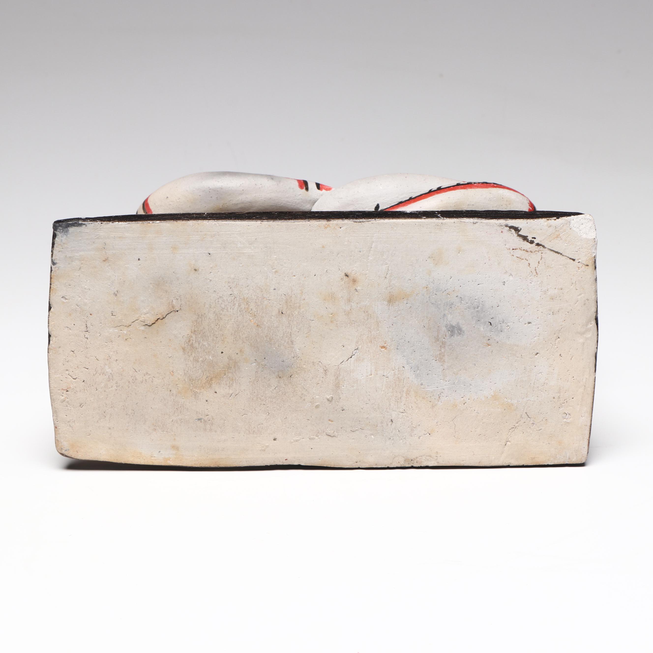 Amazonian Guahibo Effigy Jar and Karajá Tribe Earthenware Figural Group