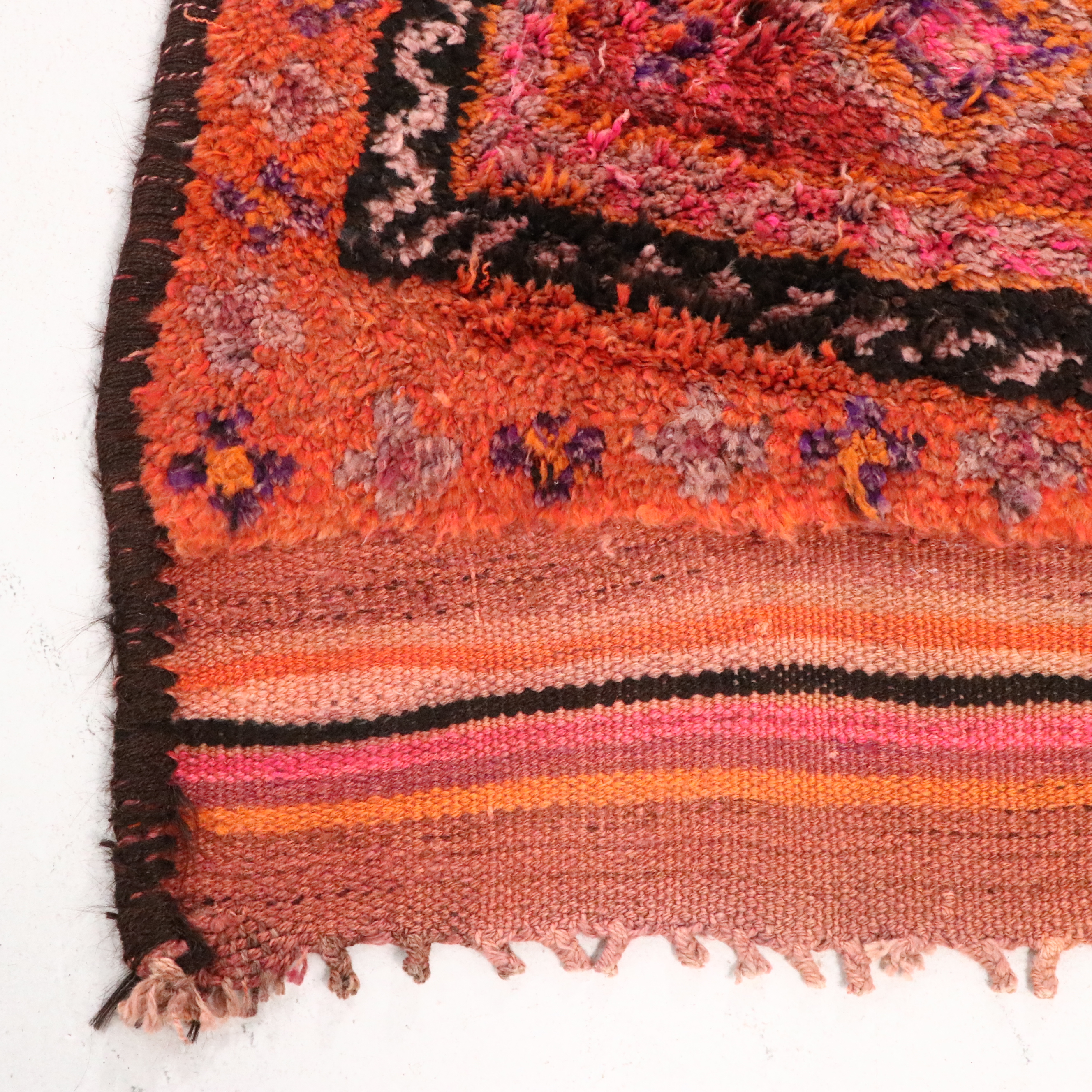 3'1 x 10'2 Hand-Knotted Turkish Village Carpet Runner