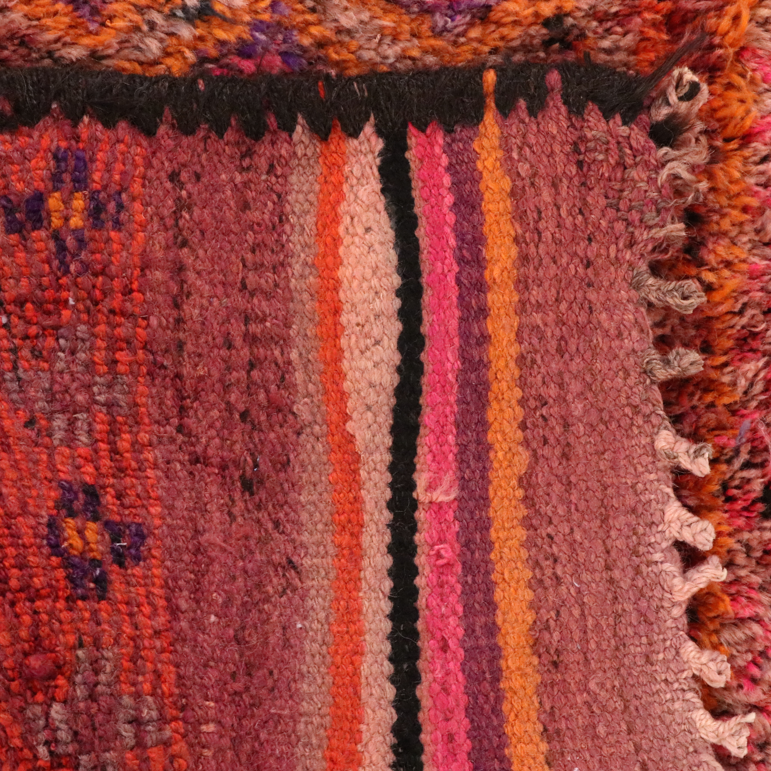 3'1 x 10'2 Hand-Knotted Turkish Village Carpet Runner