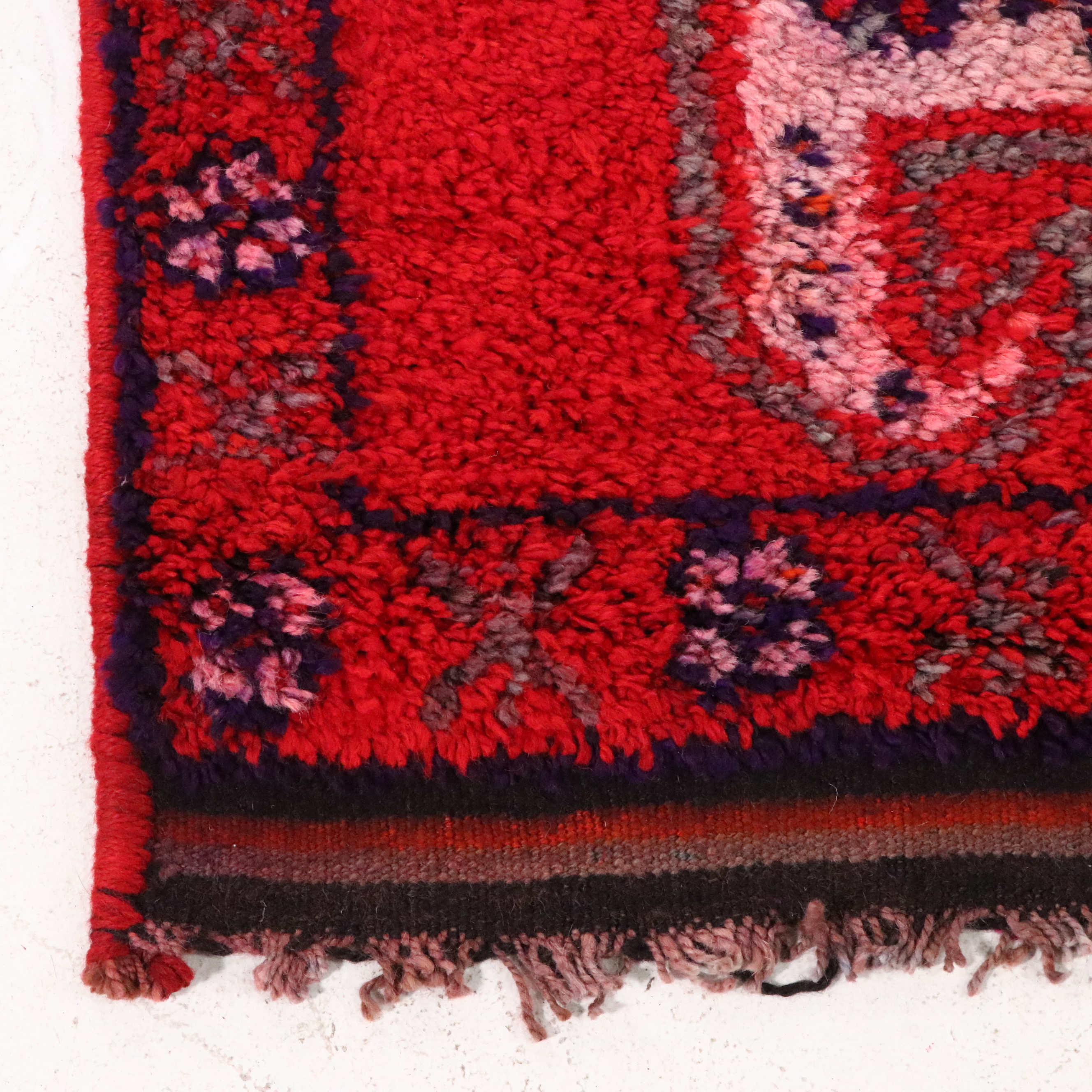 3'5 x 10'9 Hand-Knotted Turkish Village Carpet Runner