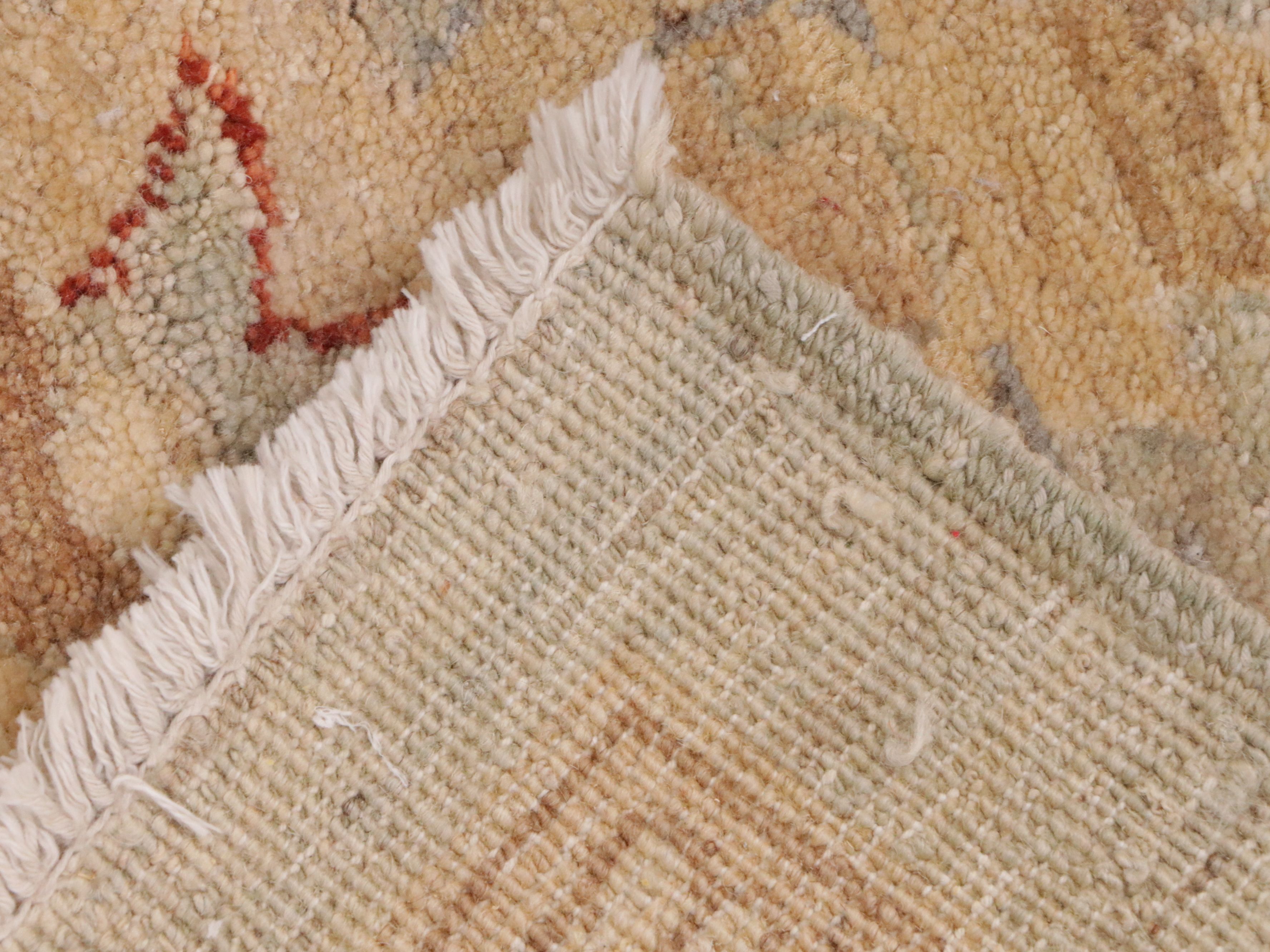 13'1 x 17'3 Hand-Knotted Indo-Pakistani Style Peshawar Room-Sized Rug