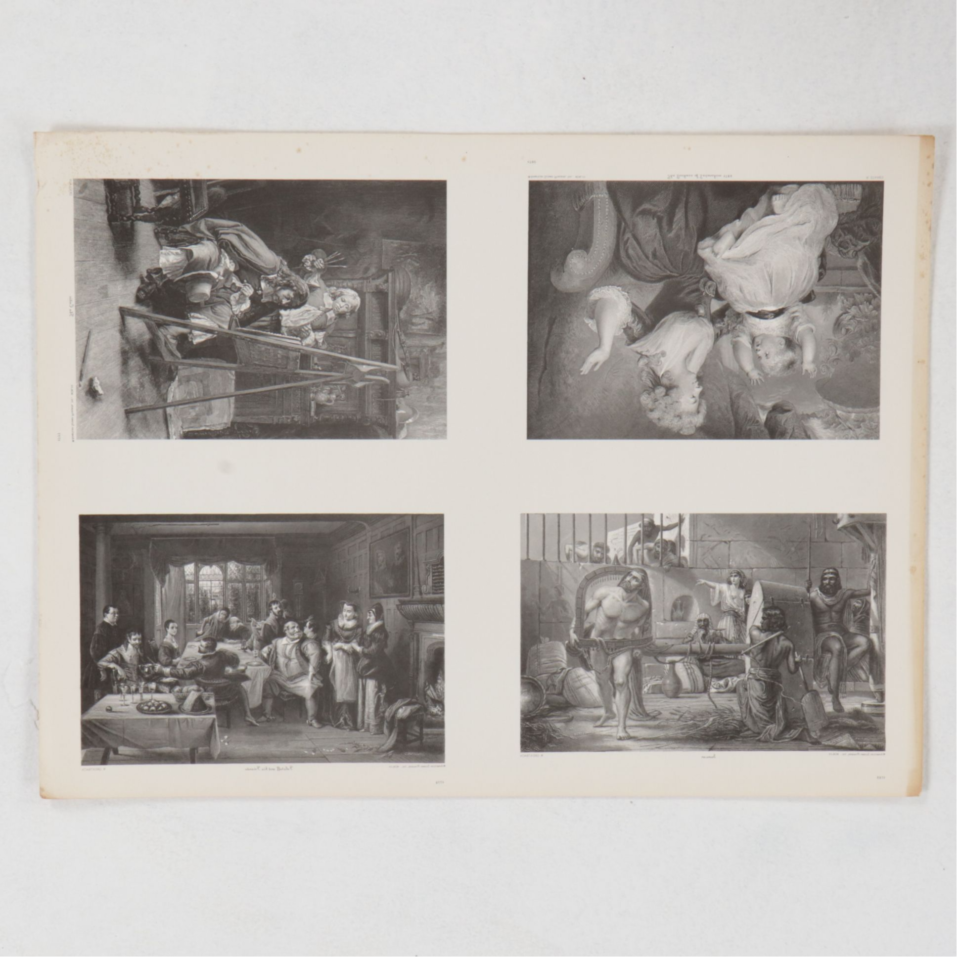 American Screen Process Uncut Lithograph Sheets with "Samson" and More, 1970