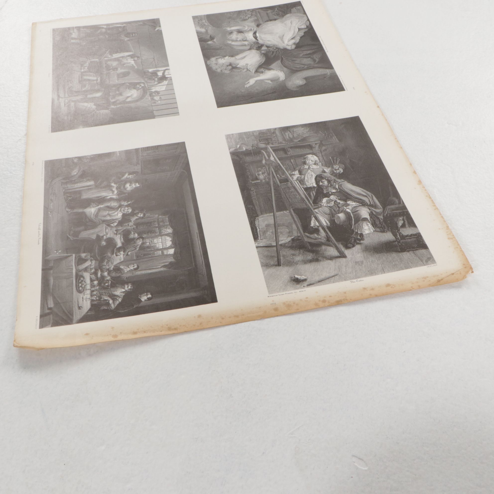 American Screen Process Uncut Lithograph Sheets with "Samson" and More, 1970