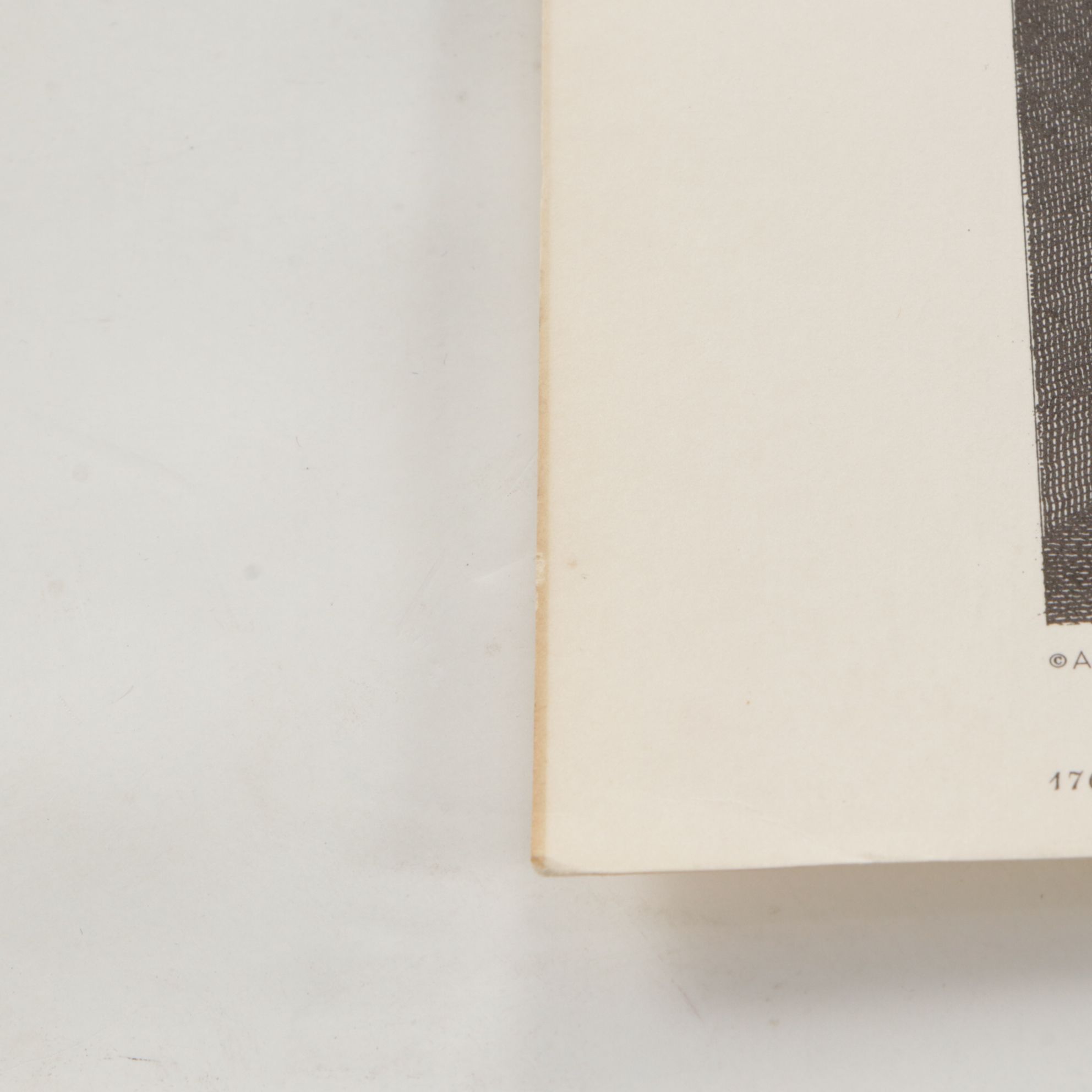 American Screen Process Uncut Lithograph Sheets with "The Astronomer", 1970