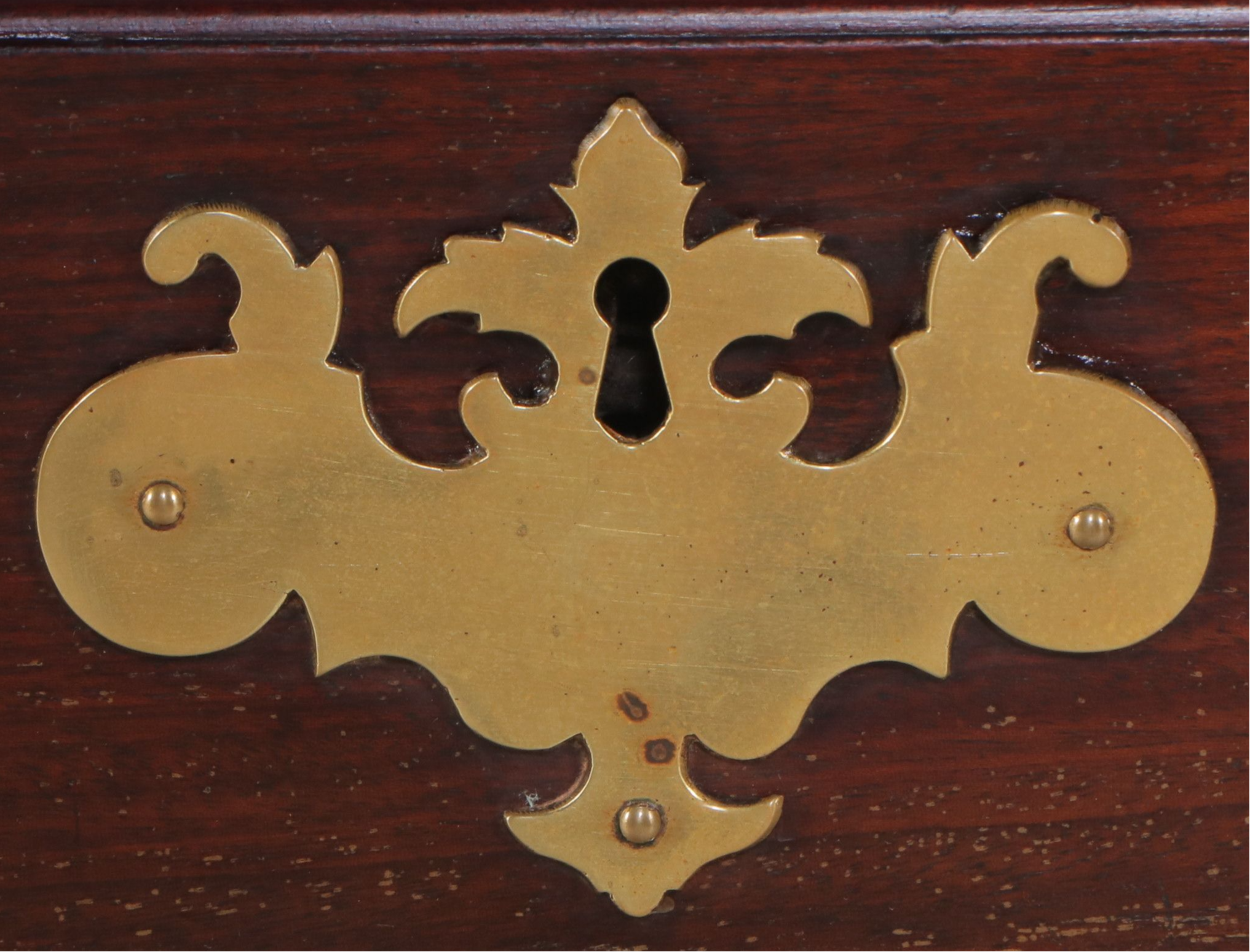 American Chippendale Style Mahogany "Centennial" Lowboy, Late 19th Century