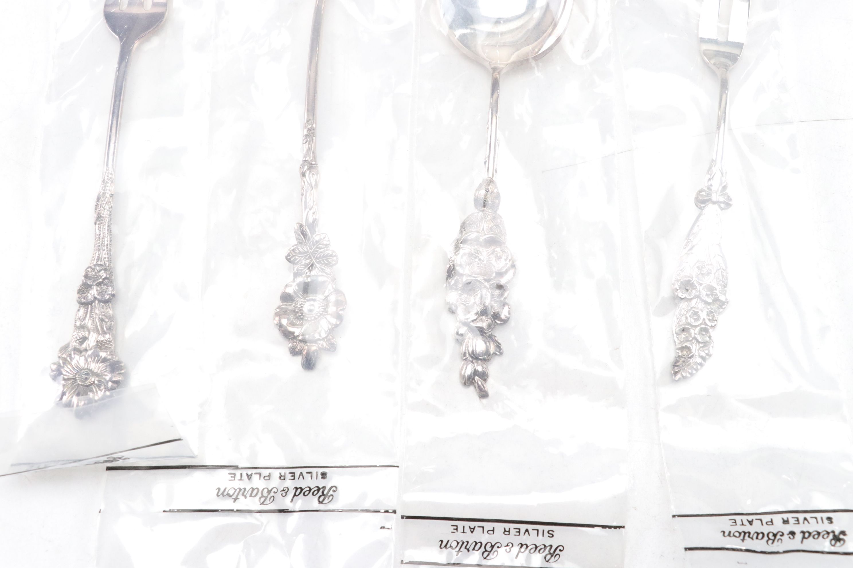 Reed & Barton "Harlequin" Silver Plate Flatware & More