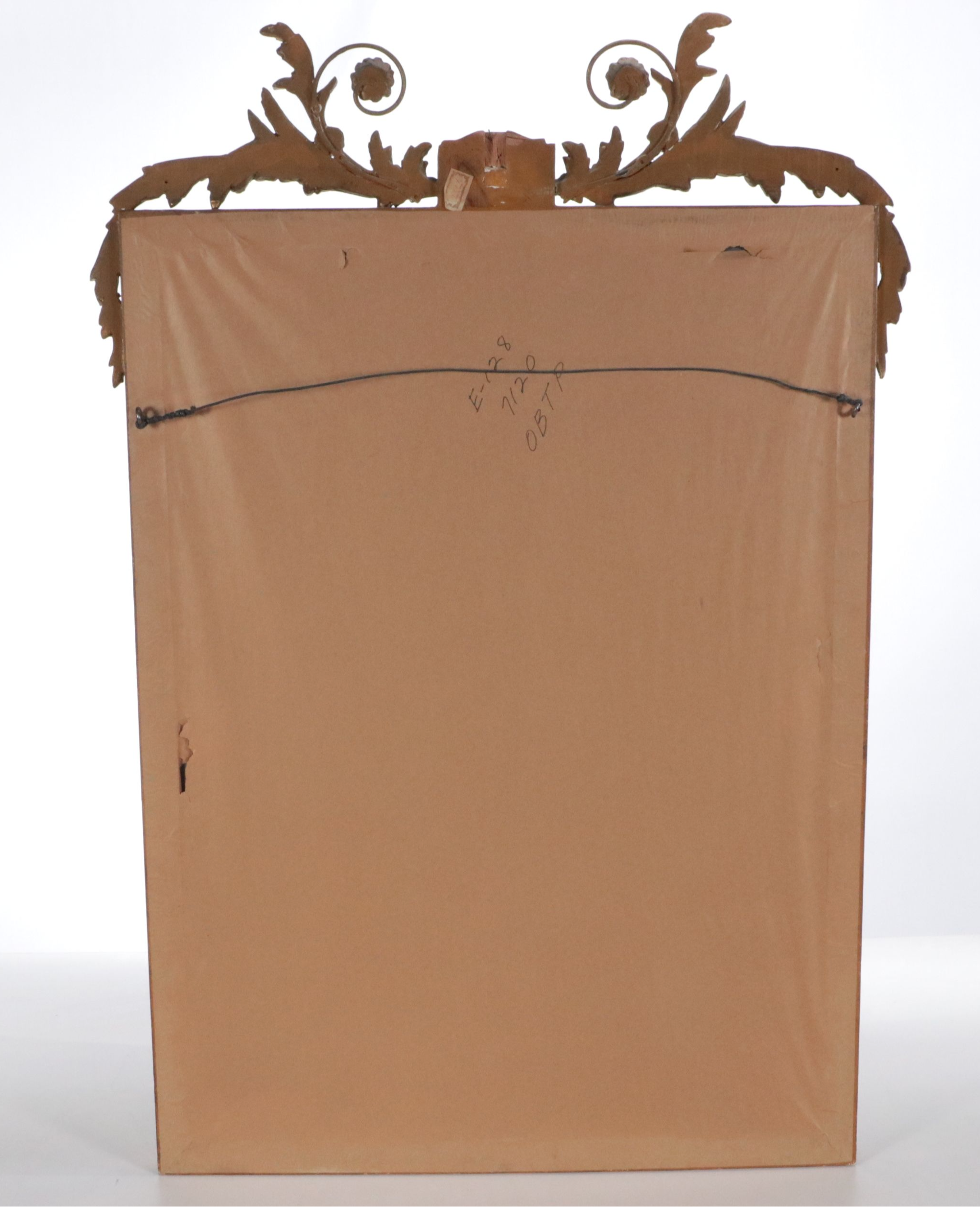 Baroque Style Italian Giltwood Wall Mirror