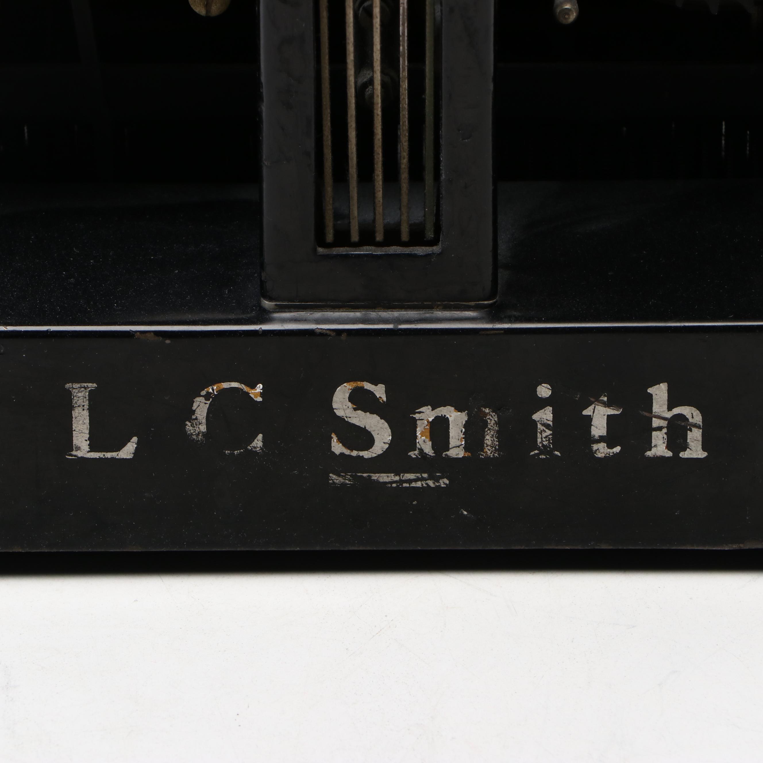 L. C. Smith & Corona Manual Typewriter