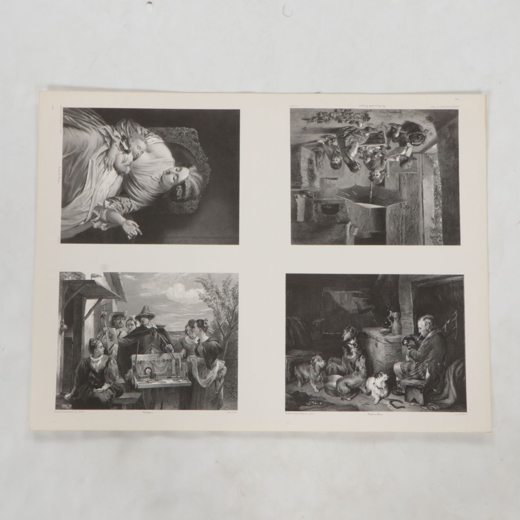 American Screen Process Uncut Lithograph Sheets with "Falstaff" & More, 1970