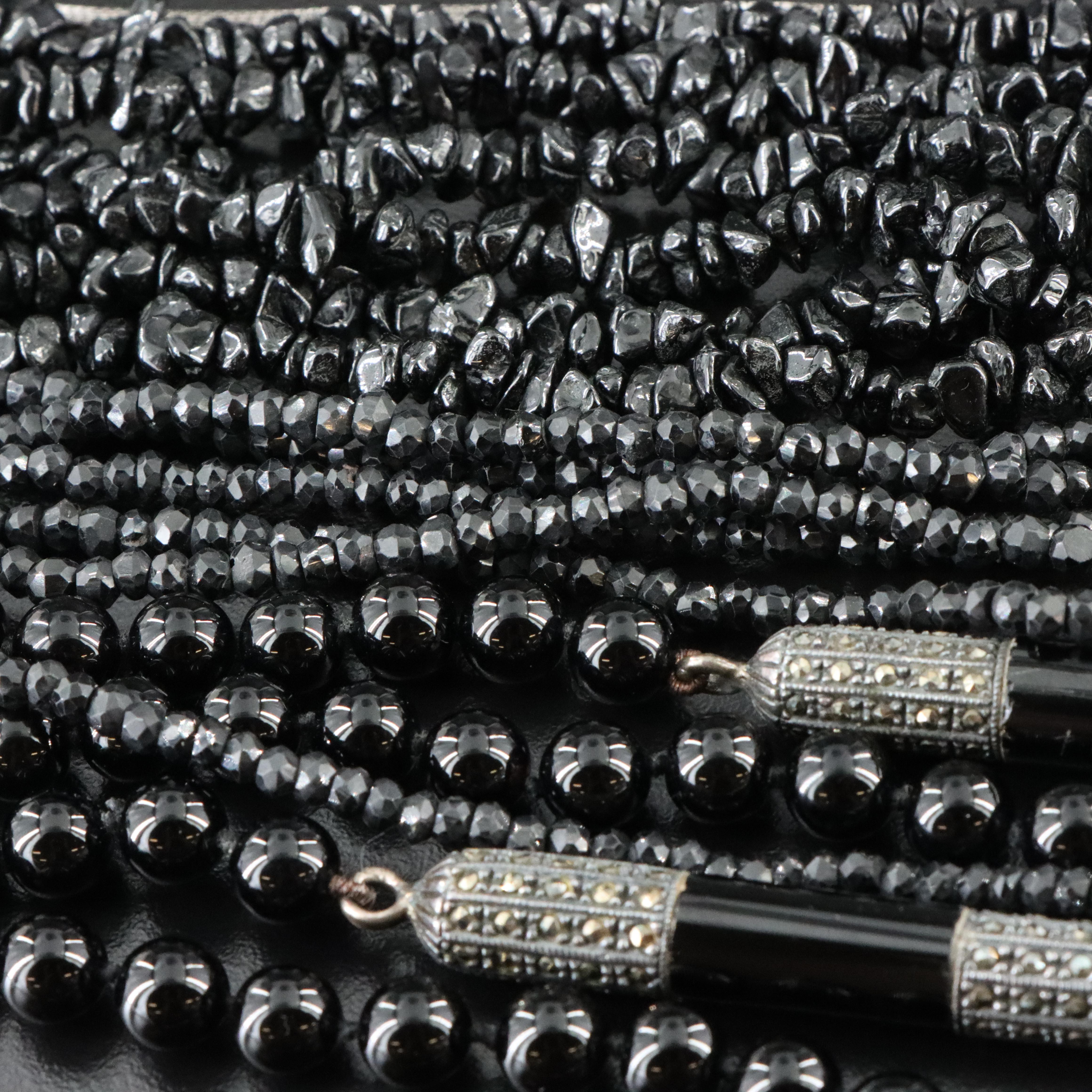 Black Onyx, Sapphire and Vintage Featured in Sterling Jewelry Collection