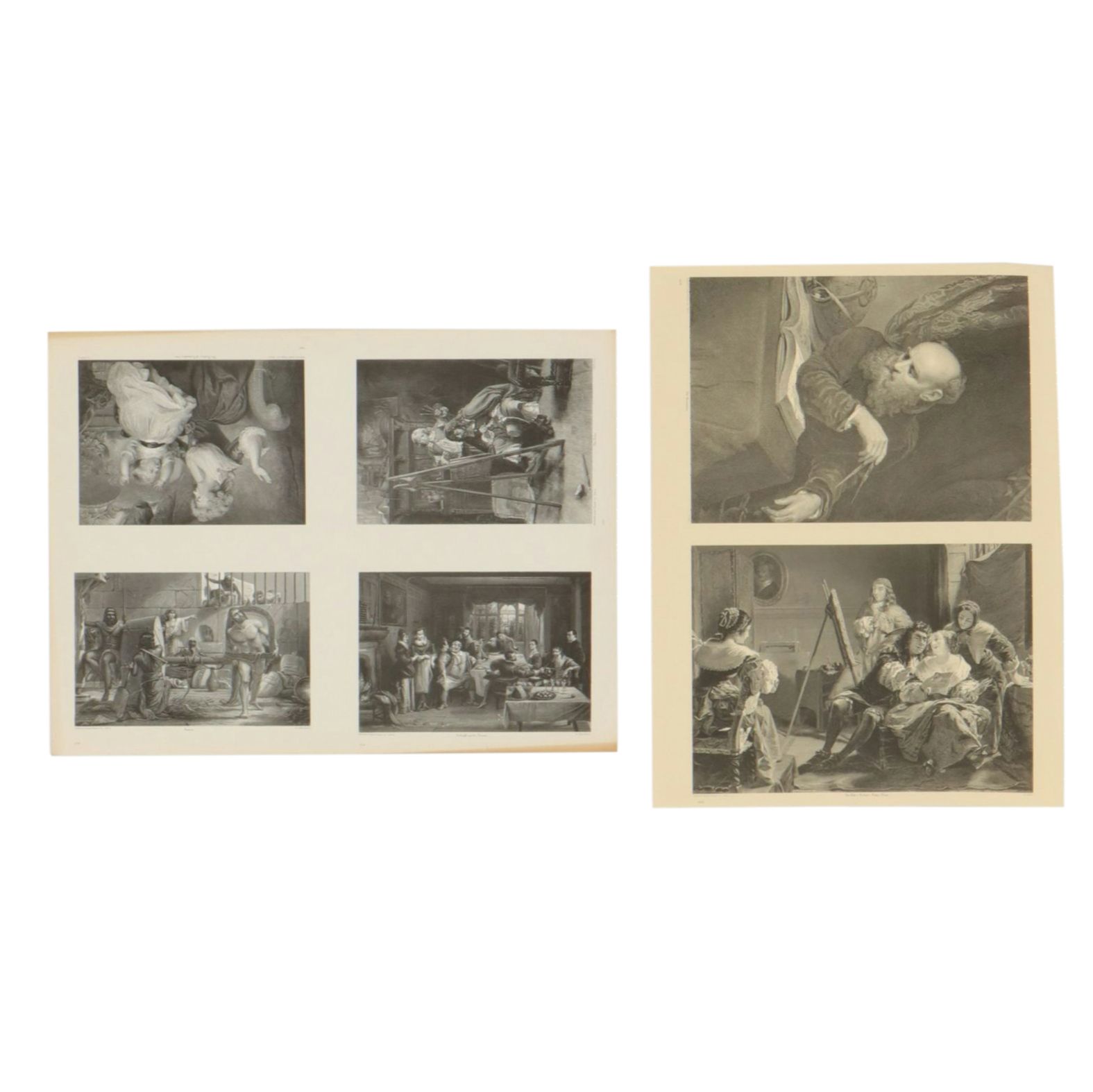 American Screen Process Uncut Lithograph Sheets with "Samson" & More, 1970