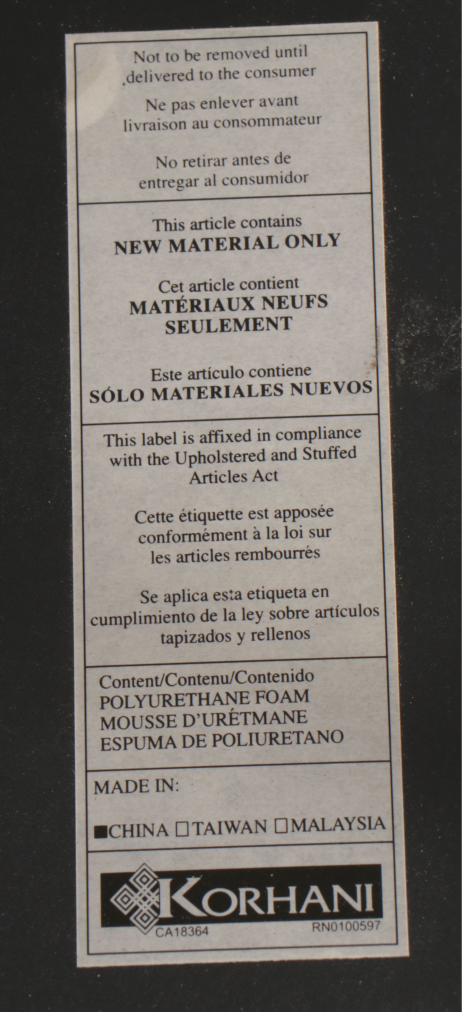 Four Korhani Folding Metal Chairs with Padded Seats, 21st Century