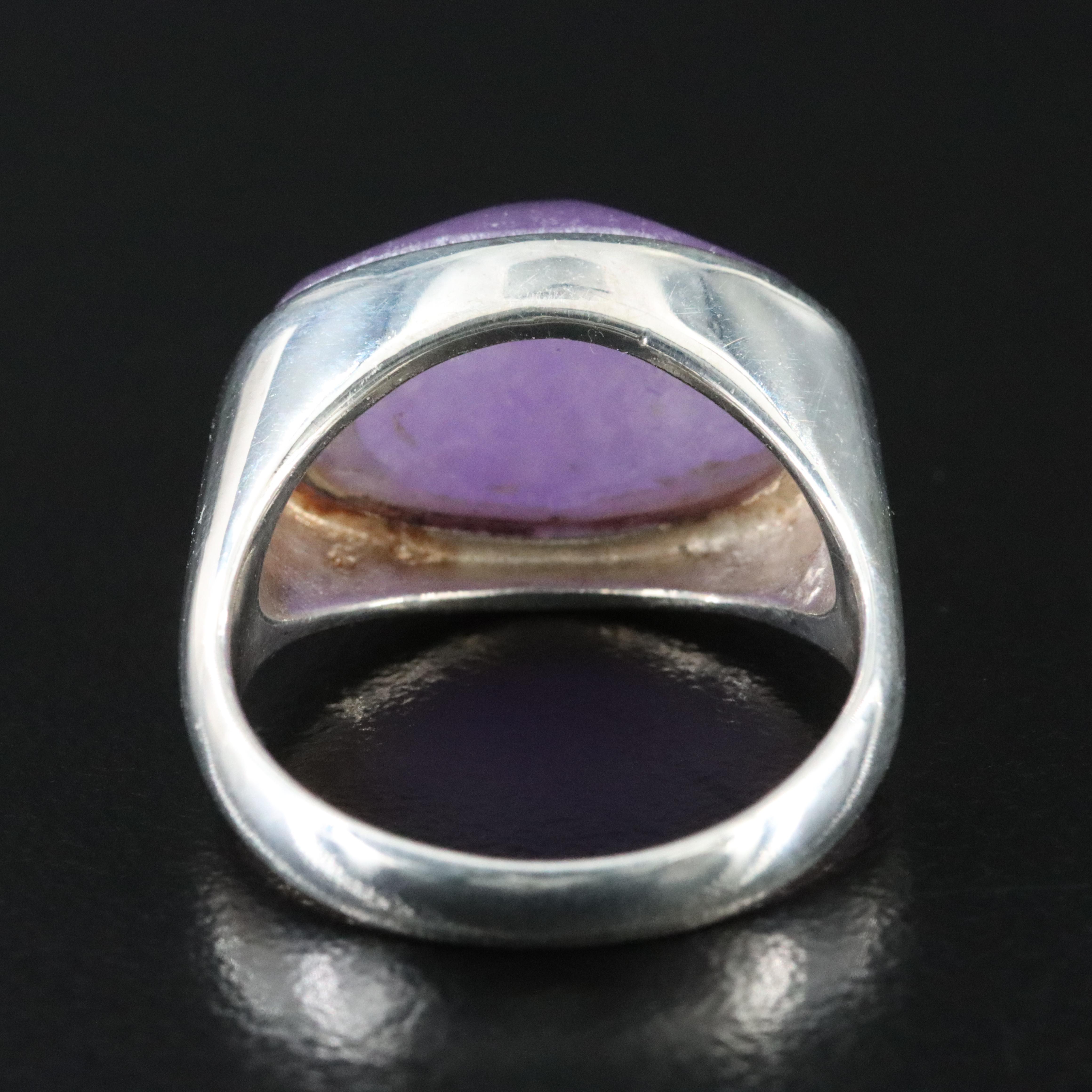 Sterling Amethyst Ring