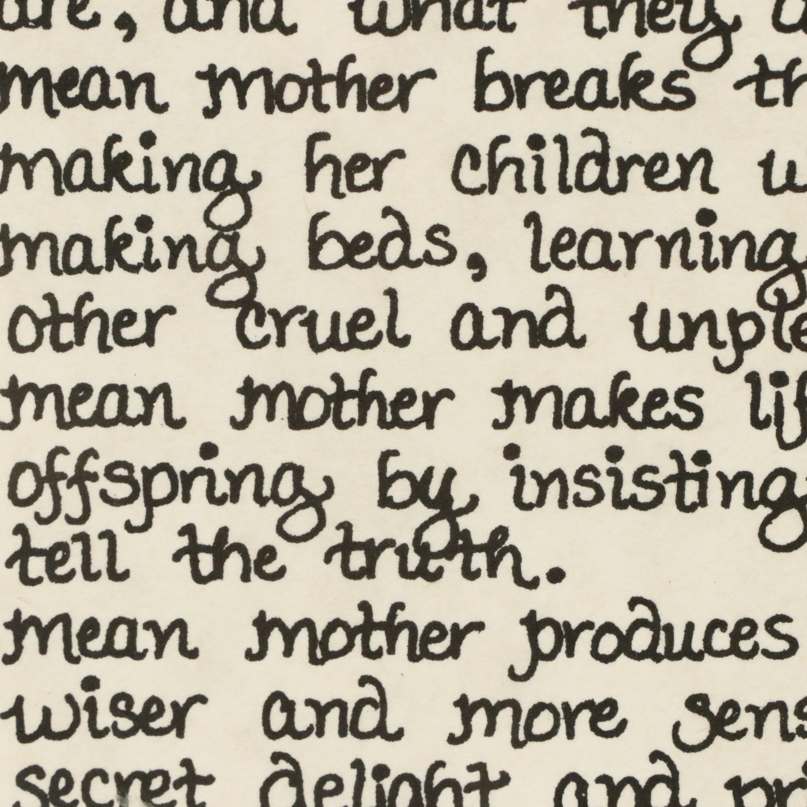 Set of Four Nursery Art Prints Featuring Animals; Circa 1985