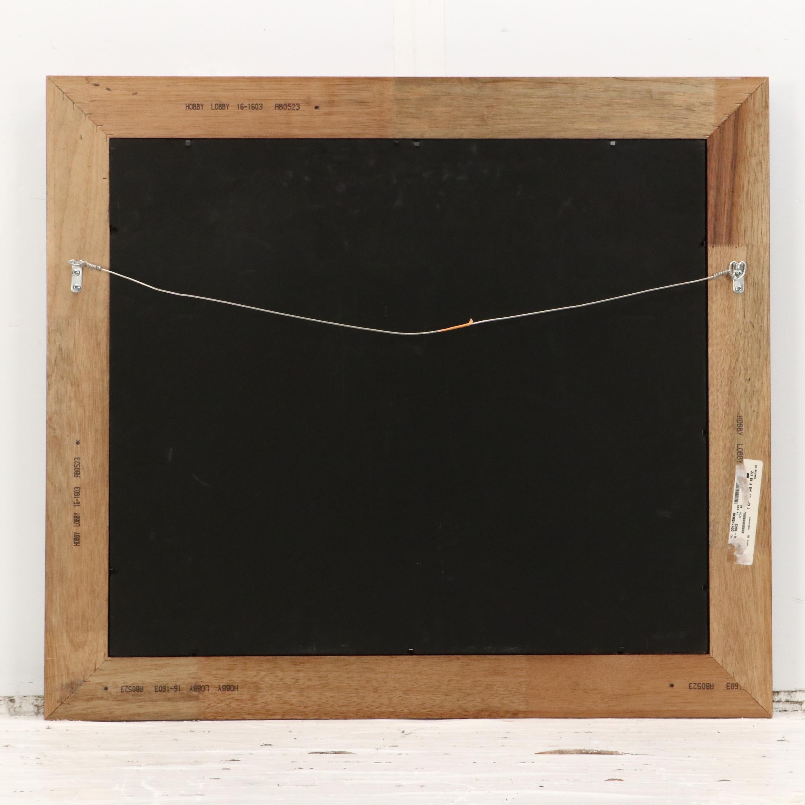 Raoul André Ulmann Impressionist Oil Painting of Landscape With Windmill at Dusk