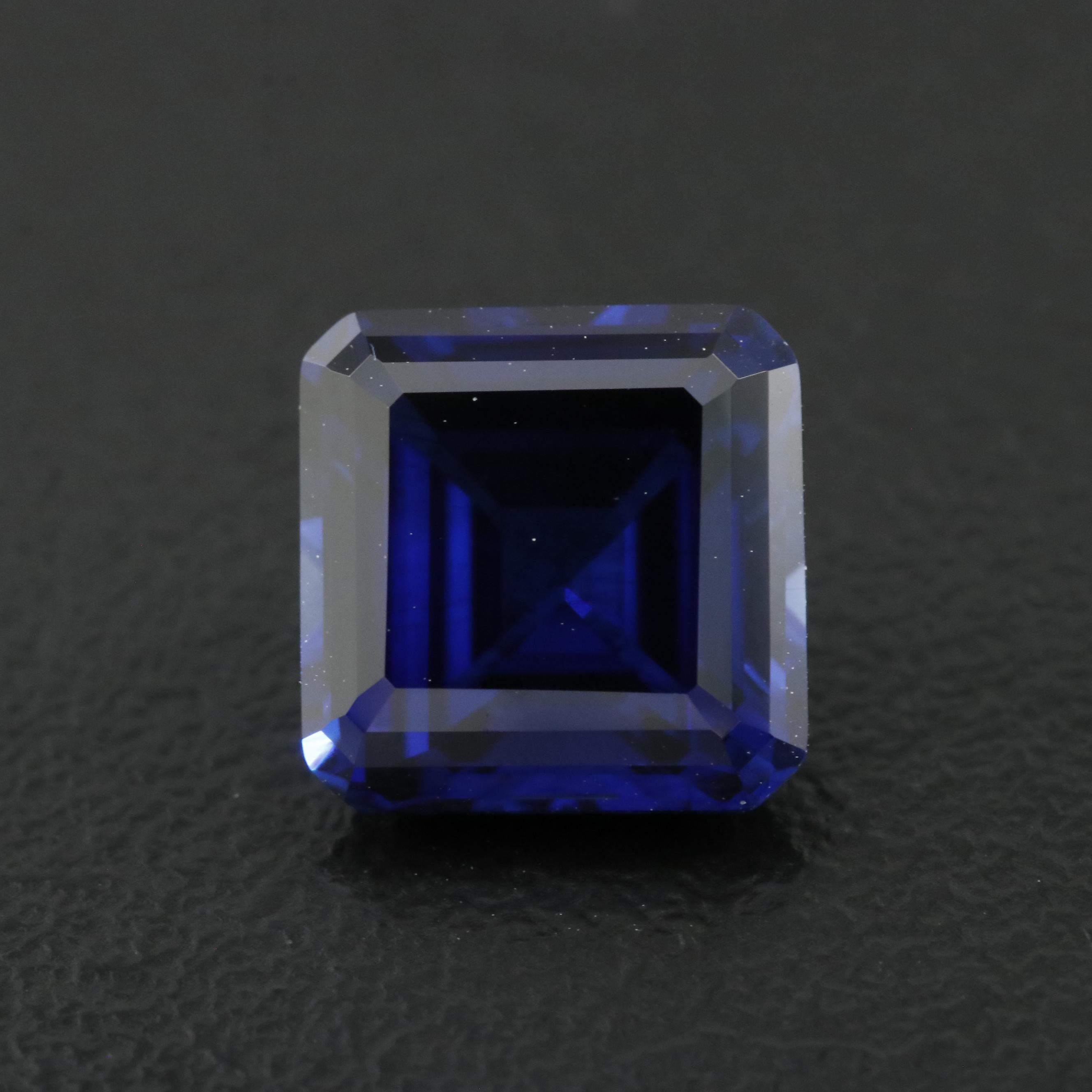 Loose 4.75 CT Lab Grown Sapphire