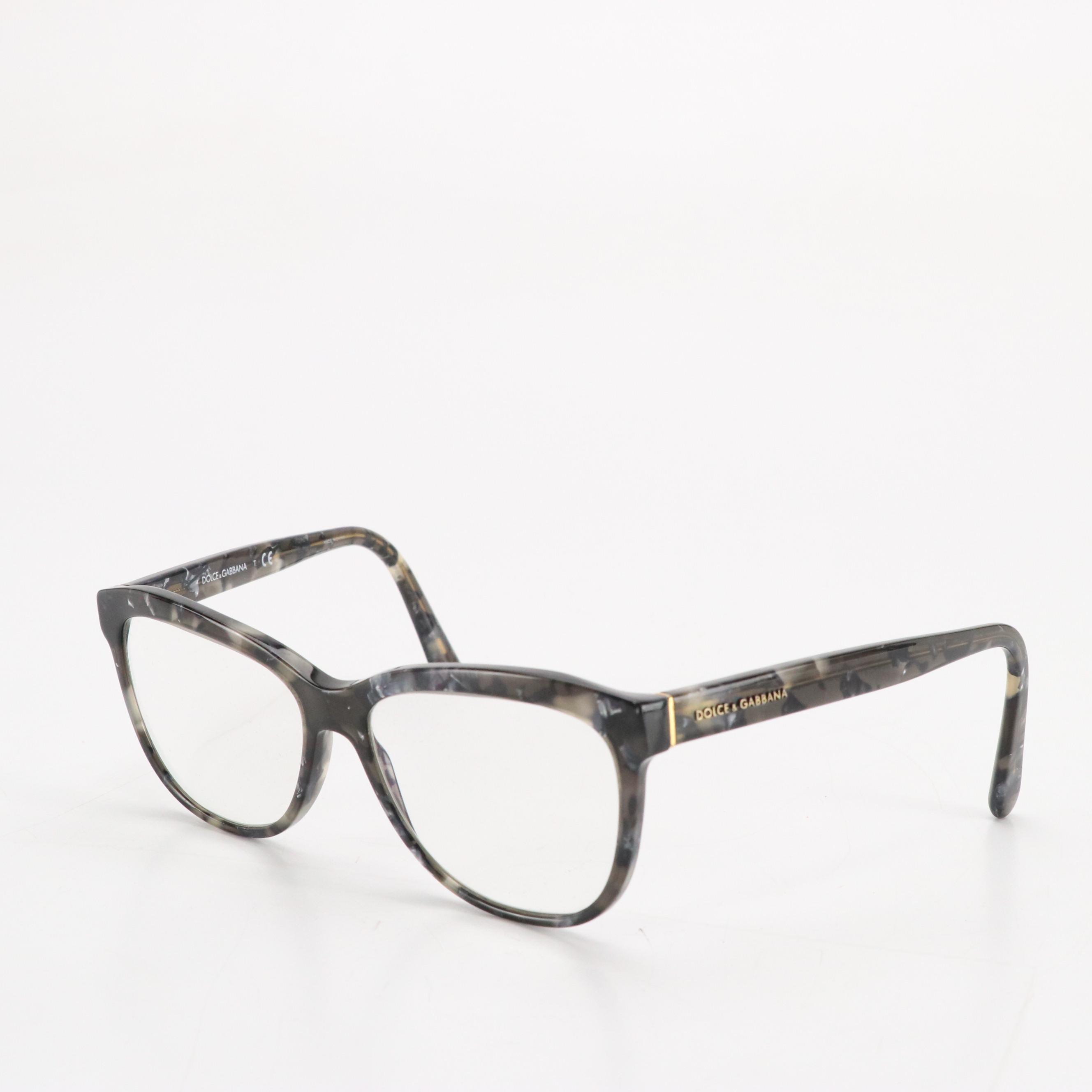Dolce & Gabbana DG 3244 2933 Square Prescription Eyeglasses in Case