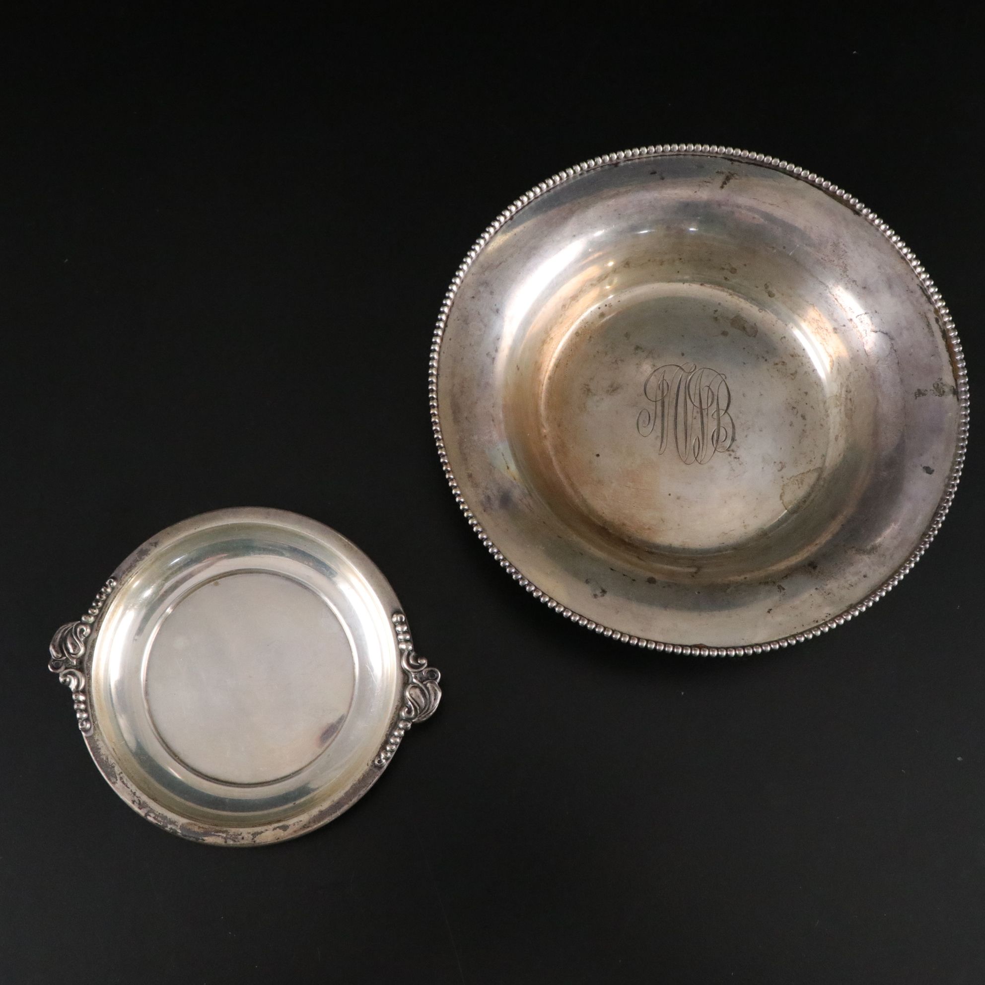 Sterling Silver Seasoning Shakers, Bridal Basket & More