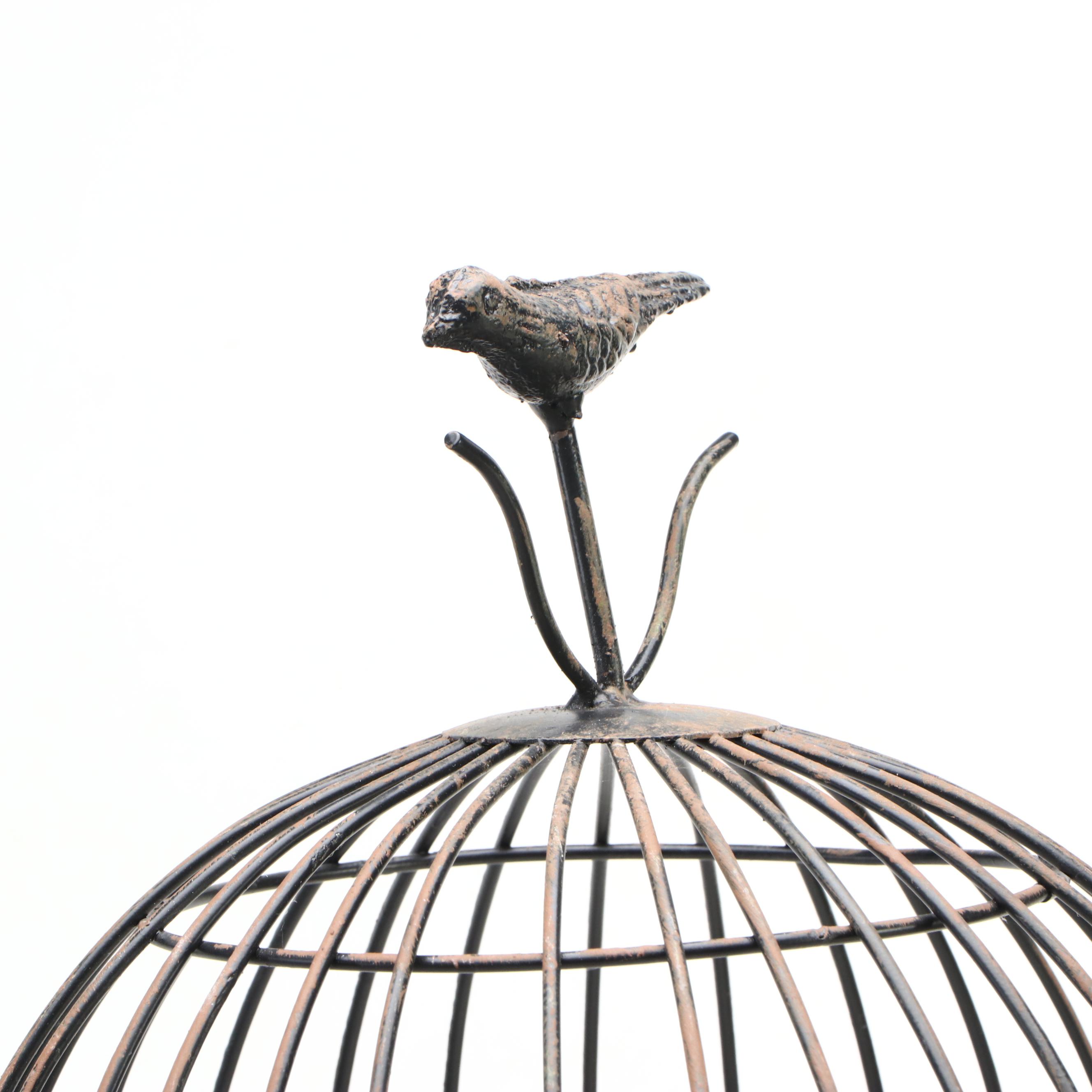 Large Metal Wire Cloches, Fruit Basket and More