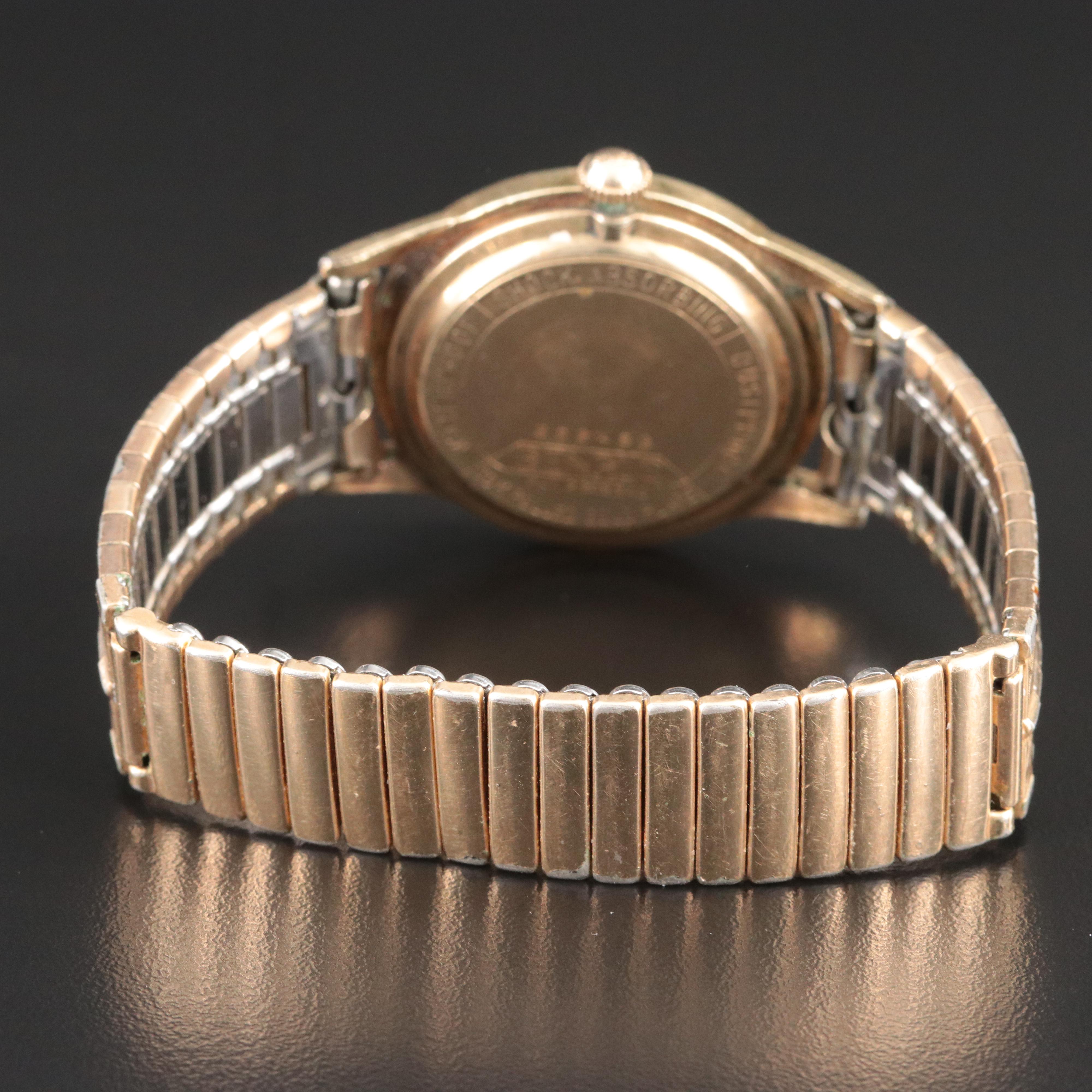 Benrus Dial-O-Rama Jump Hour/Direct Read Watch c.1950s