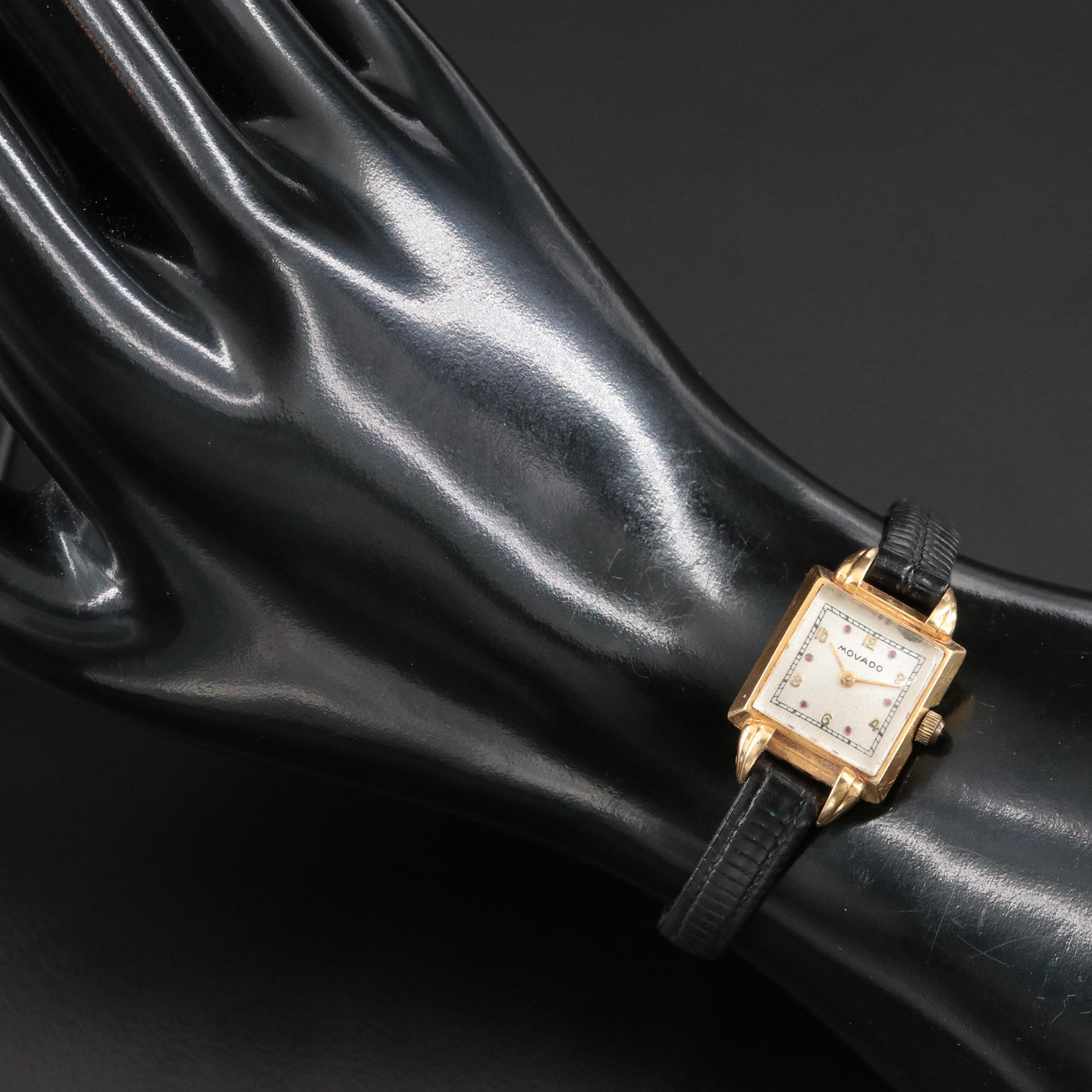 18K Movado Vintage Watch