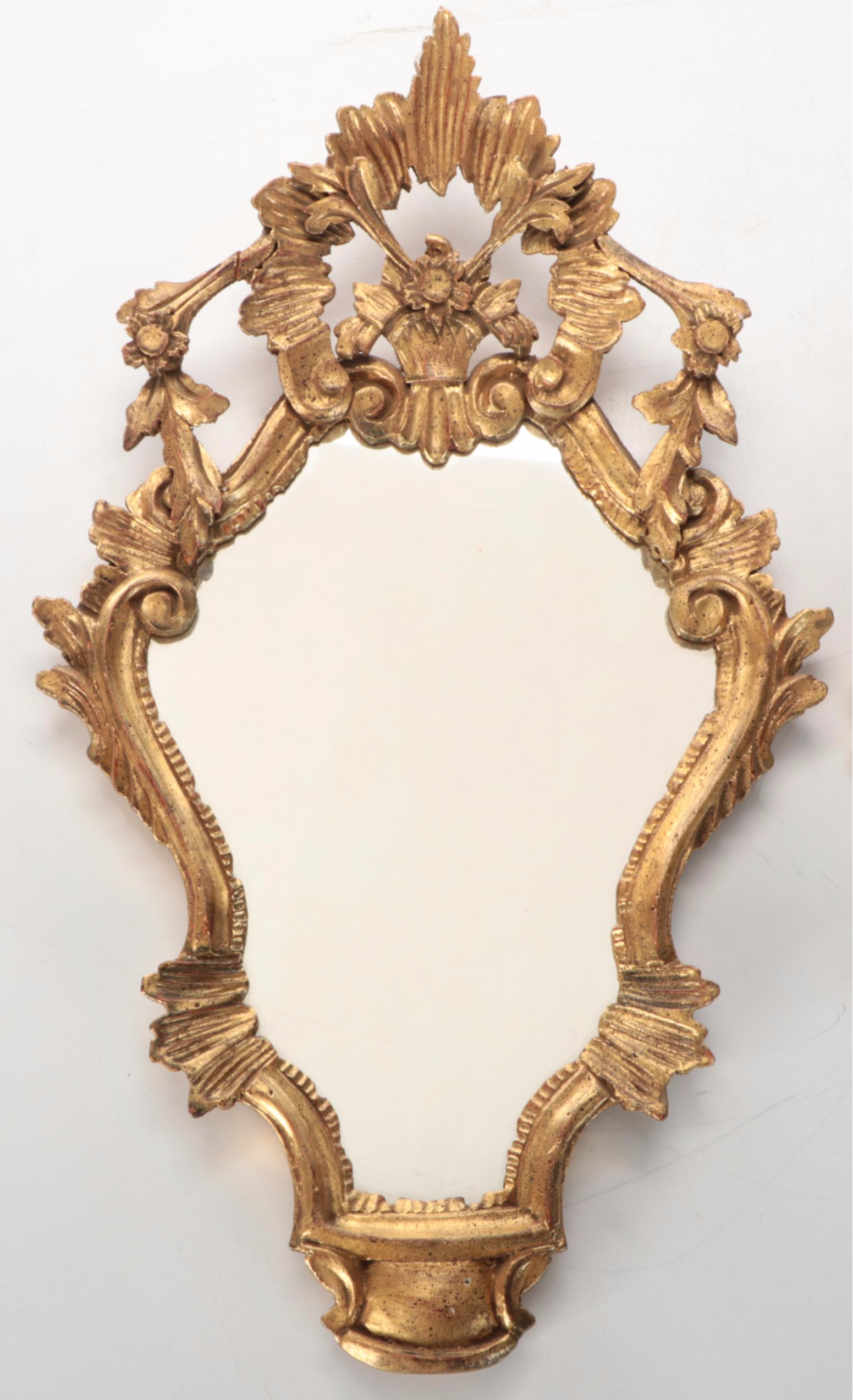 Italian Baroque Style Carved Giltwood Wall Mirrors