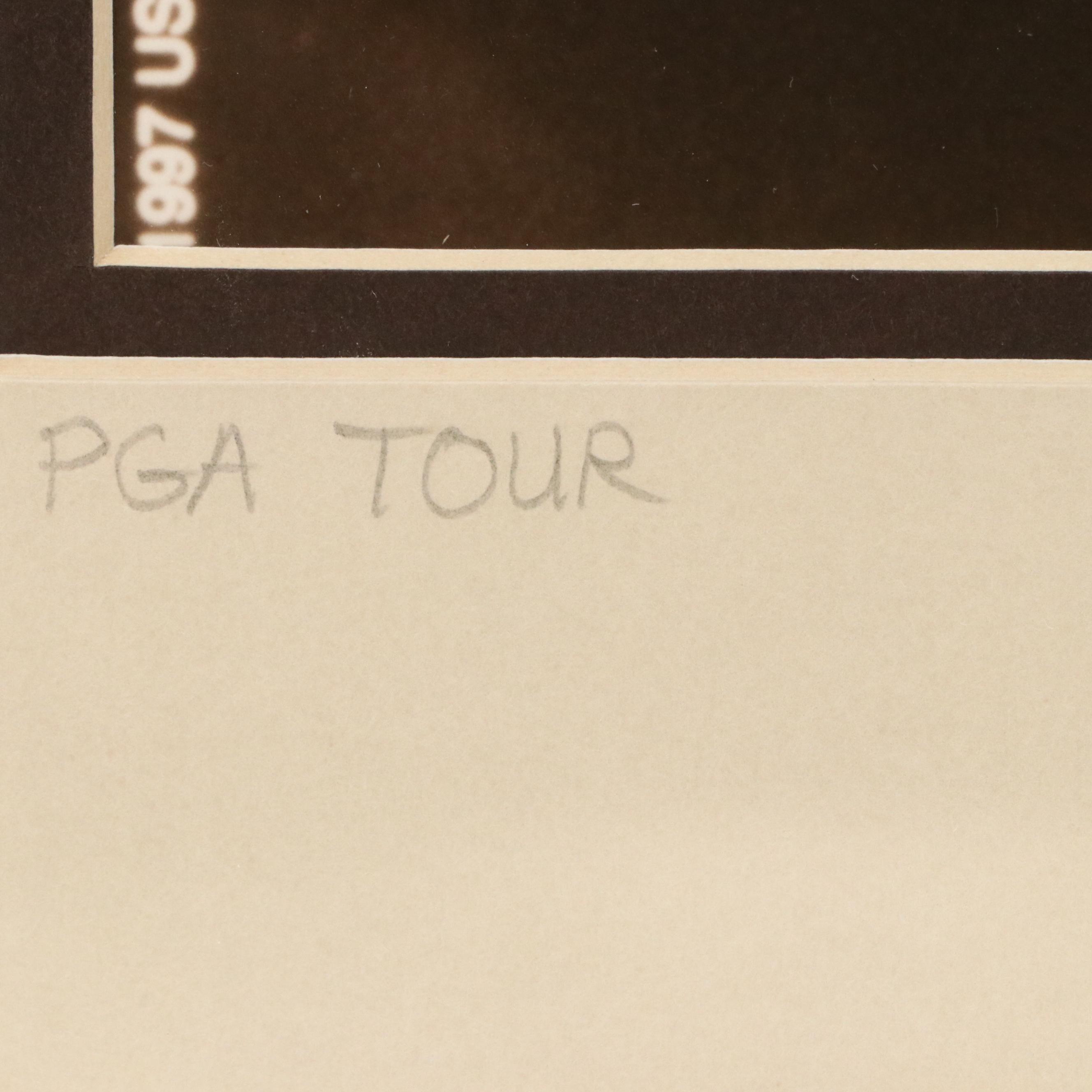 Tiger Woods Photograph from the 1997 PGA Tour