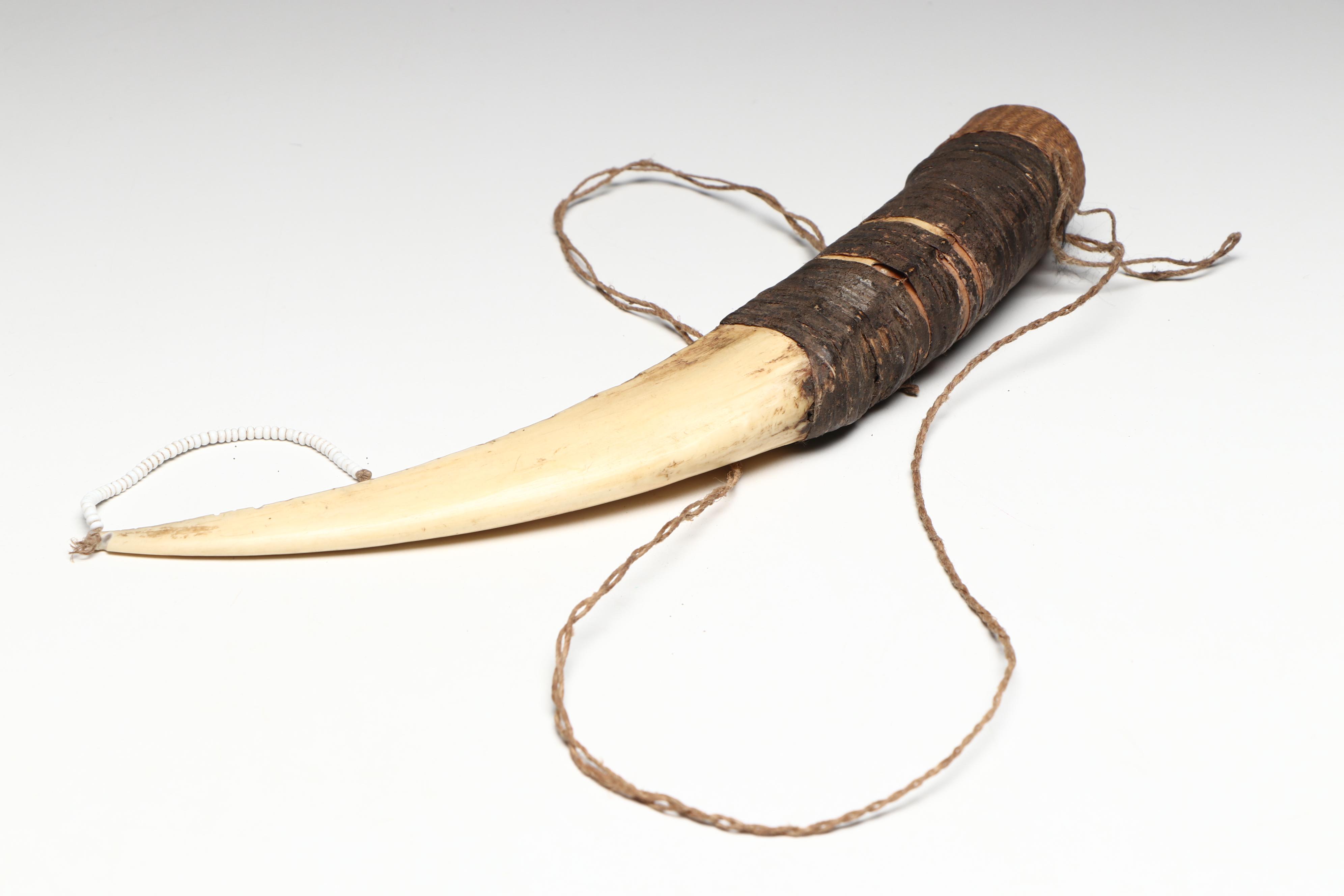 Indigenous North American Carved Bone Tools and Implements