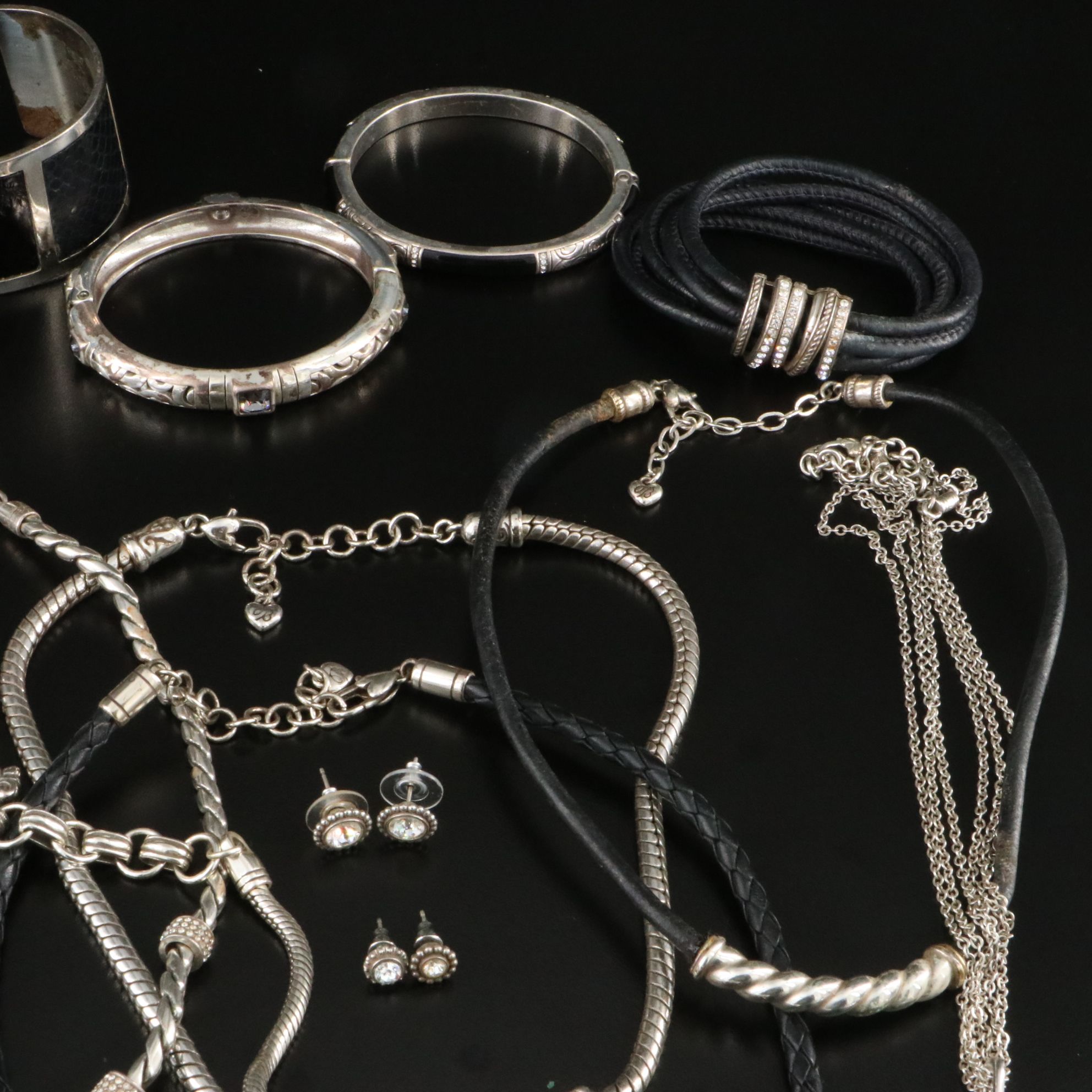 Brighton Jewelry Collection with Rhinestone Accents