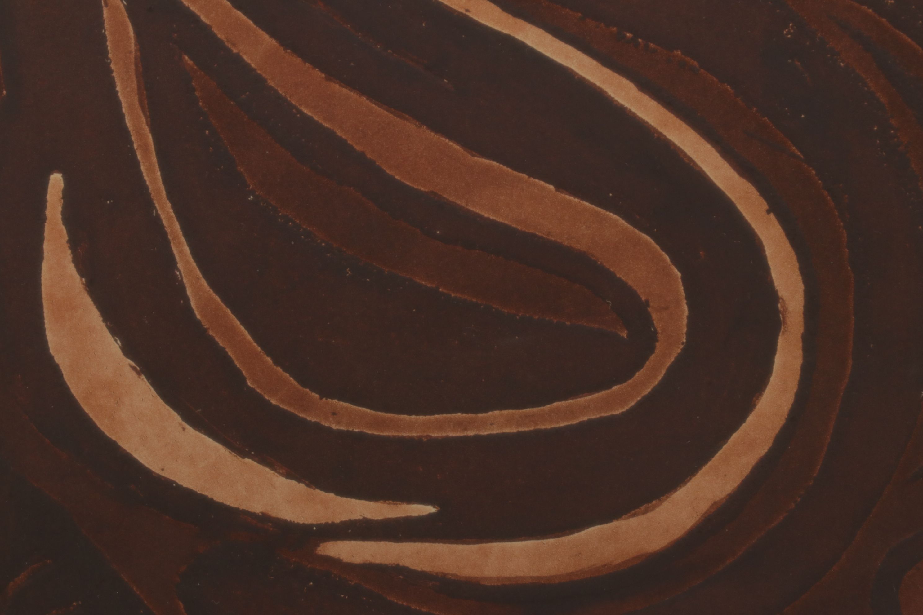 Lillian A. Boyer Abstract Intaglio "The Family", Mid 20th Century