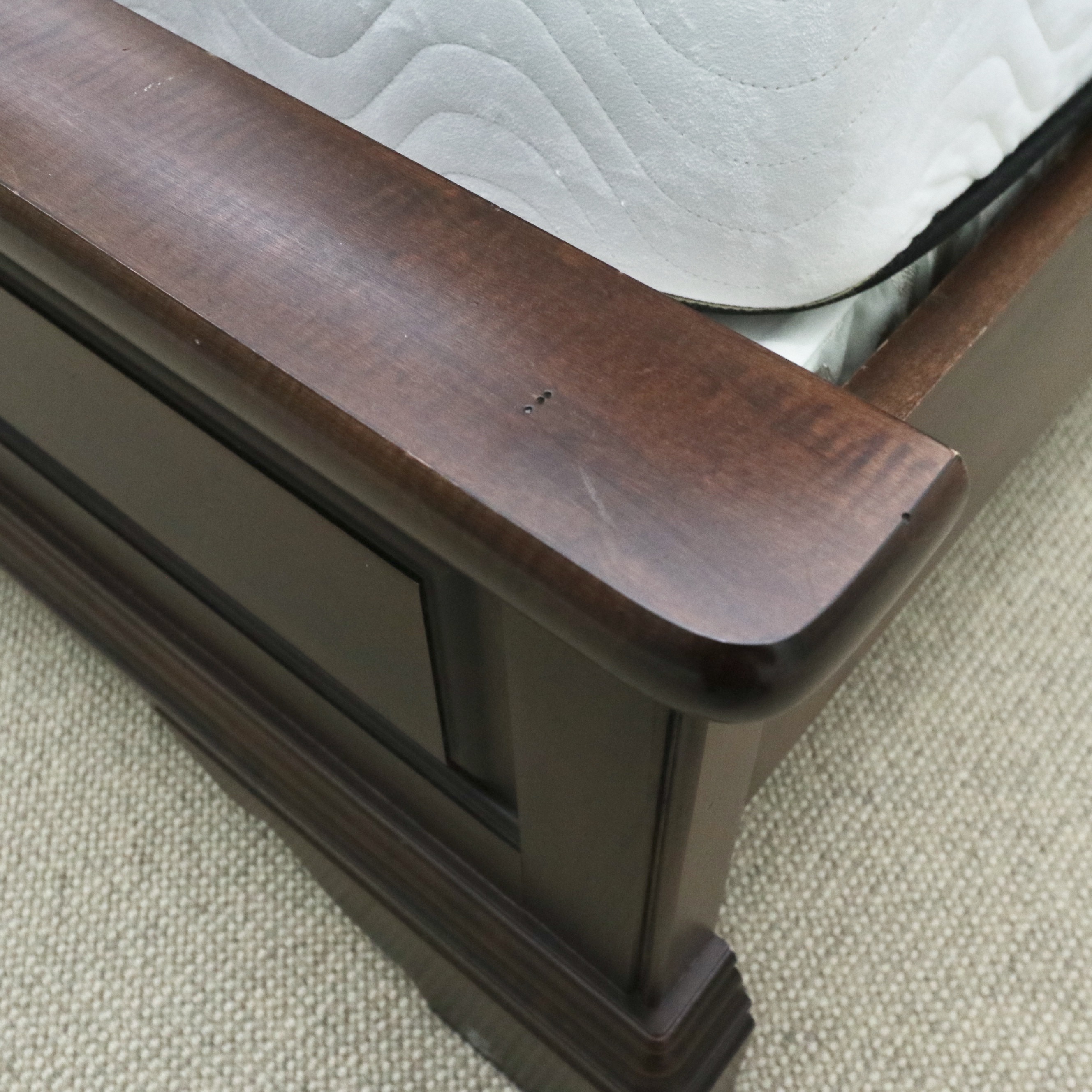 Laura Ashley Home "Keswick" Panel King Bed and Nightstands