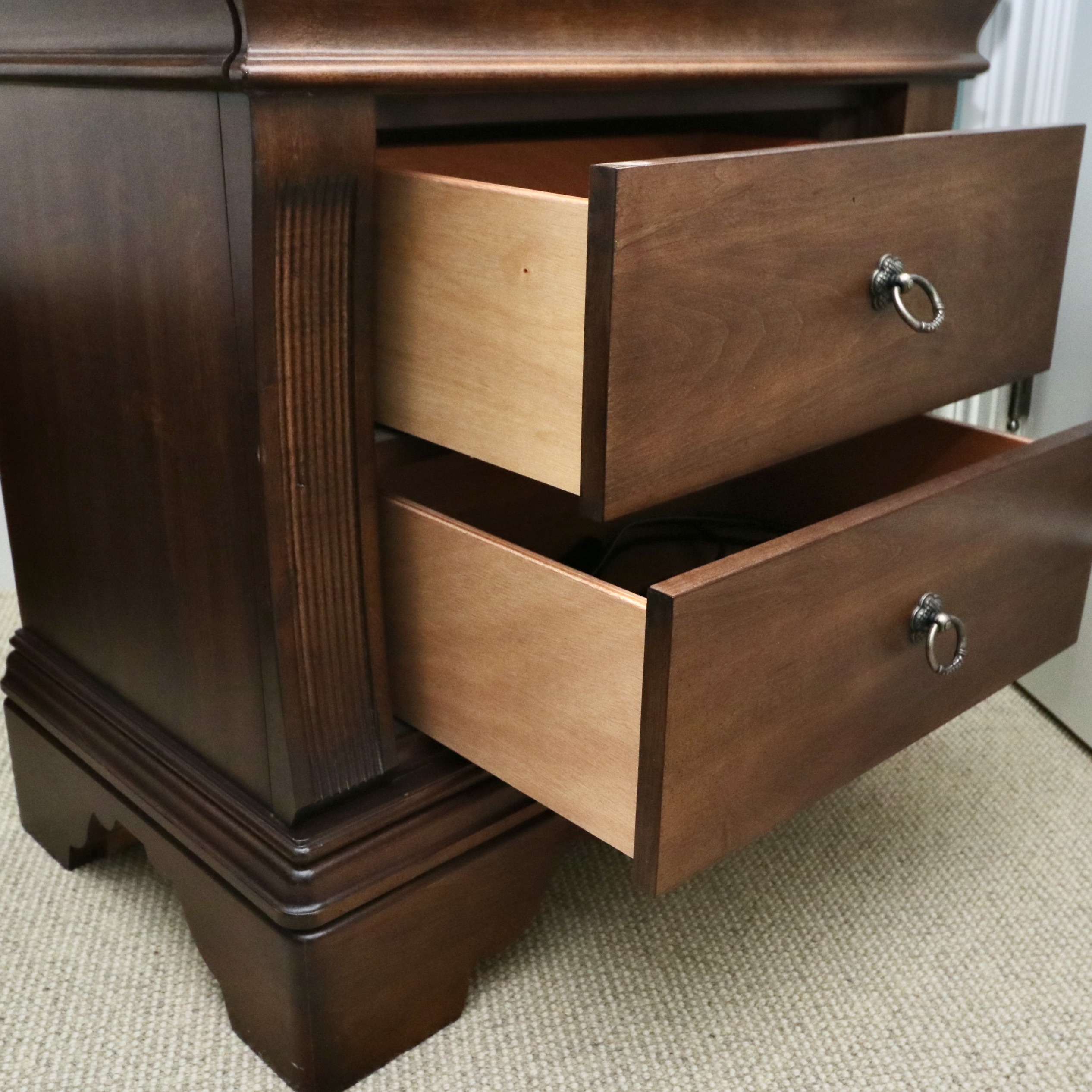 Laura Ashley Home "Keswick" Panel King Bed and Nightstands