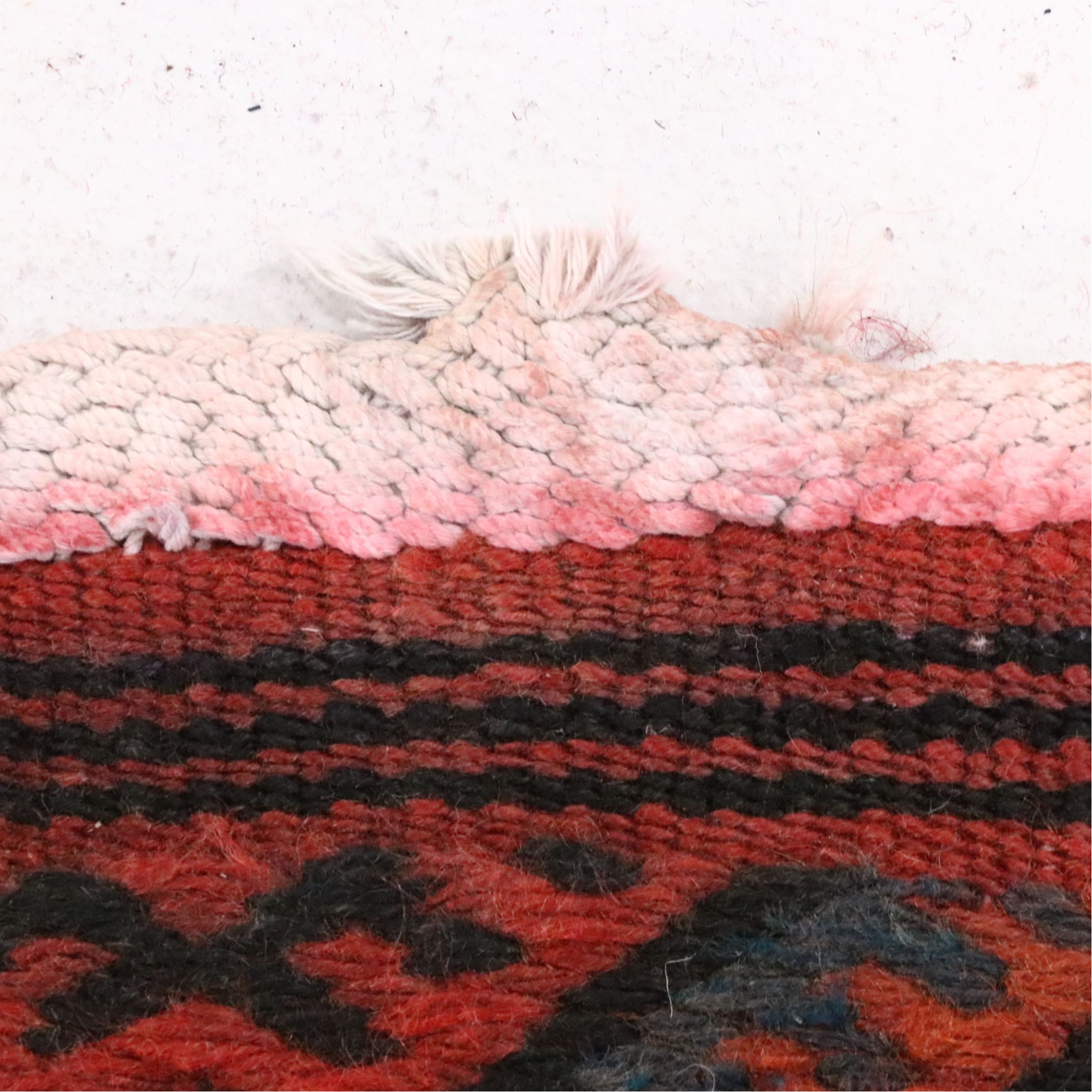 3'9 x 10'2 Handwoven Turkish Mut Cicim Area Rug