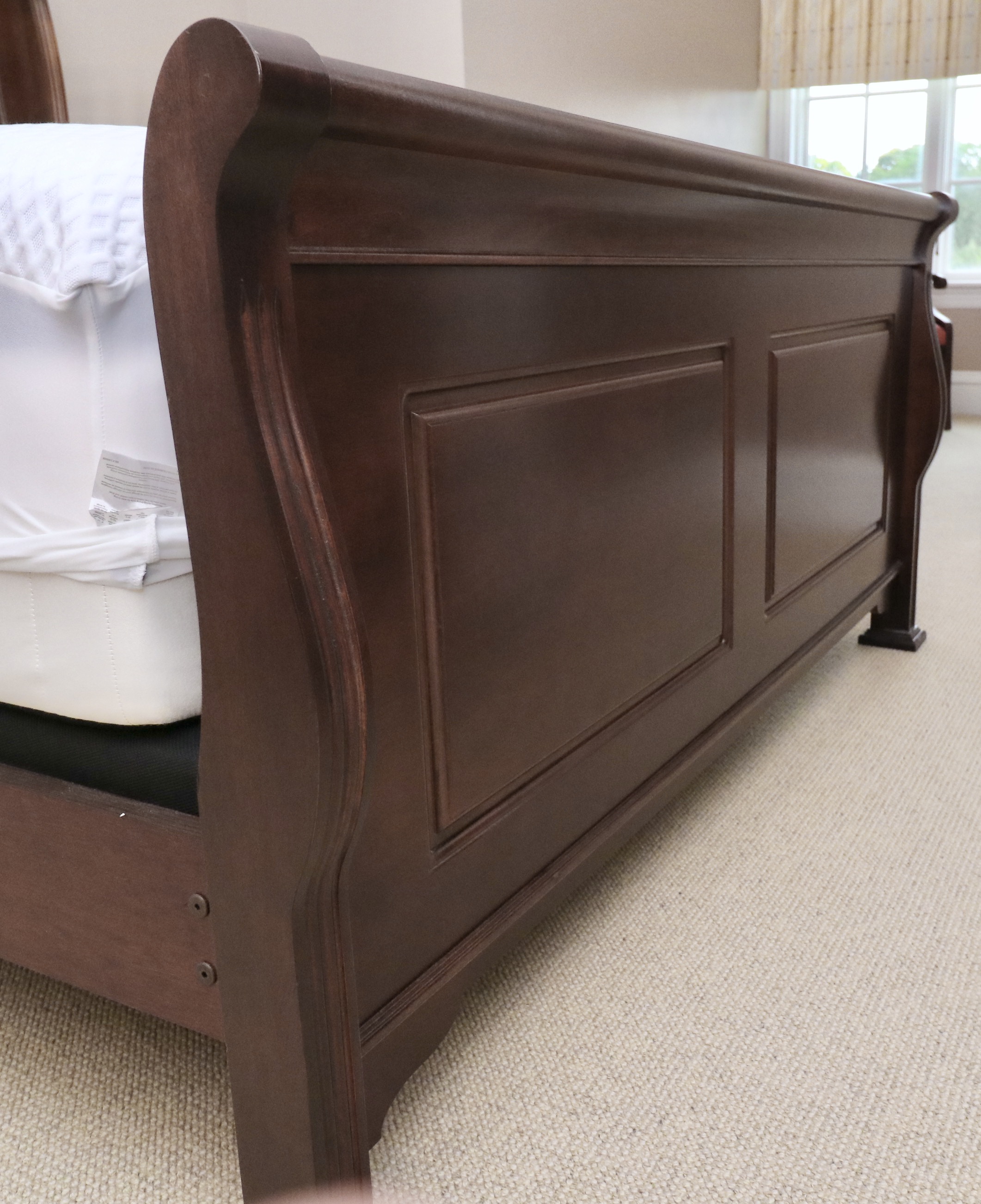 Vaughan-Bassett "French Market" Queen Sleigh Bed and Nightstand