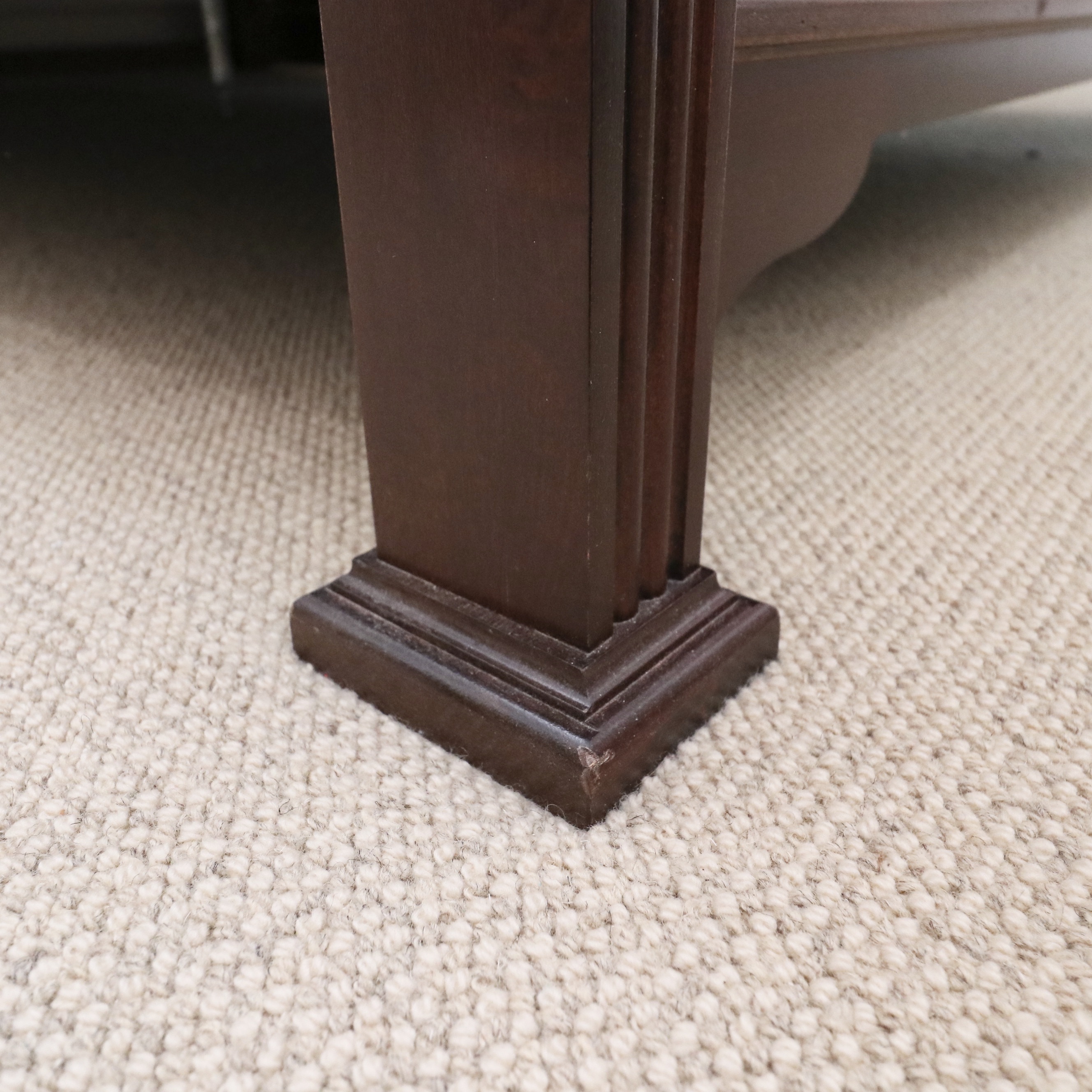 Vaughan-Bassett "French Market" Queen Sleigh Bed and Nightstand