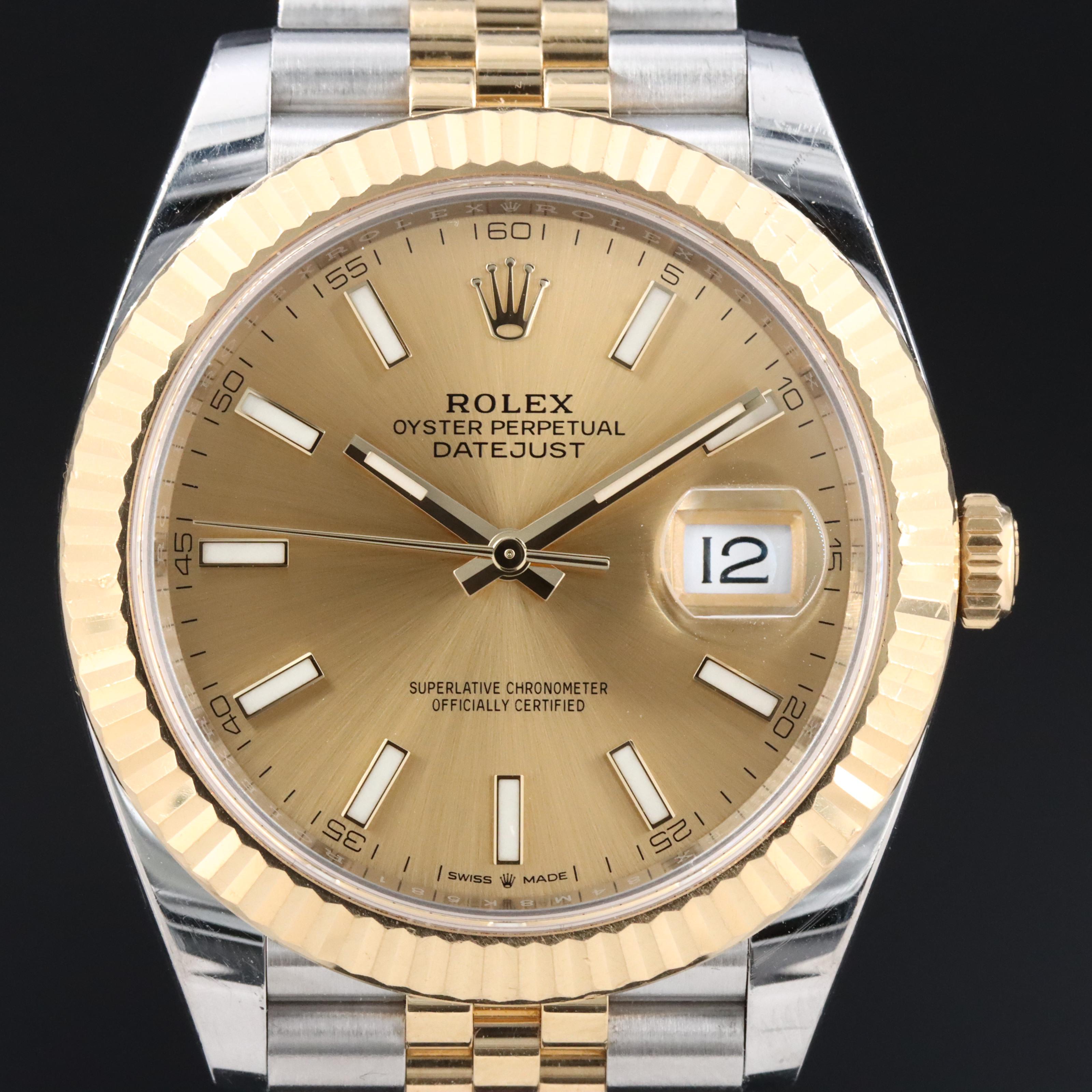 Rolex Datejust 41 Rolesor Watch 126333