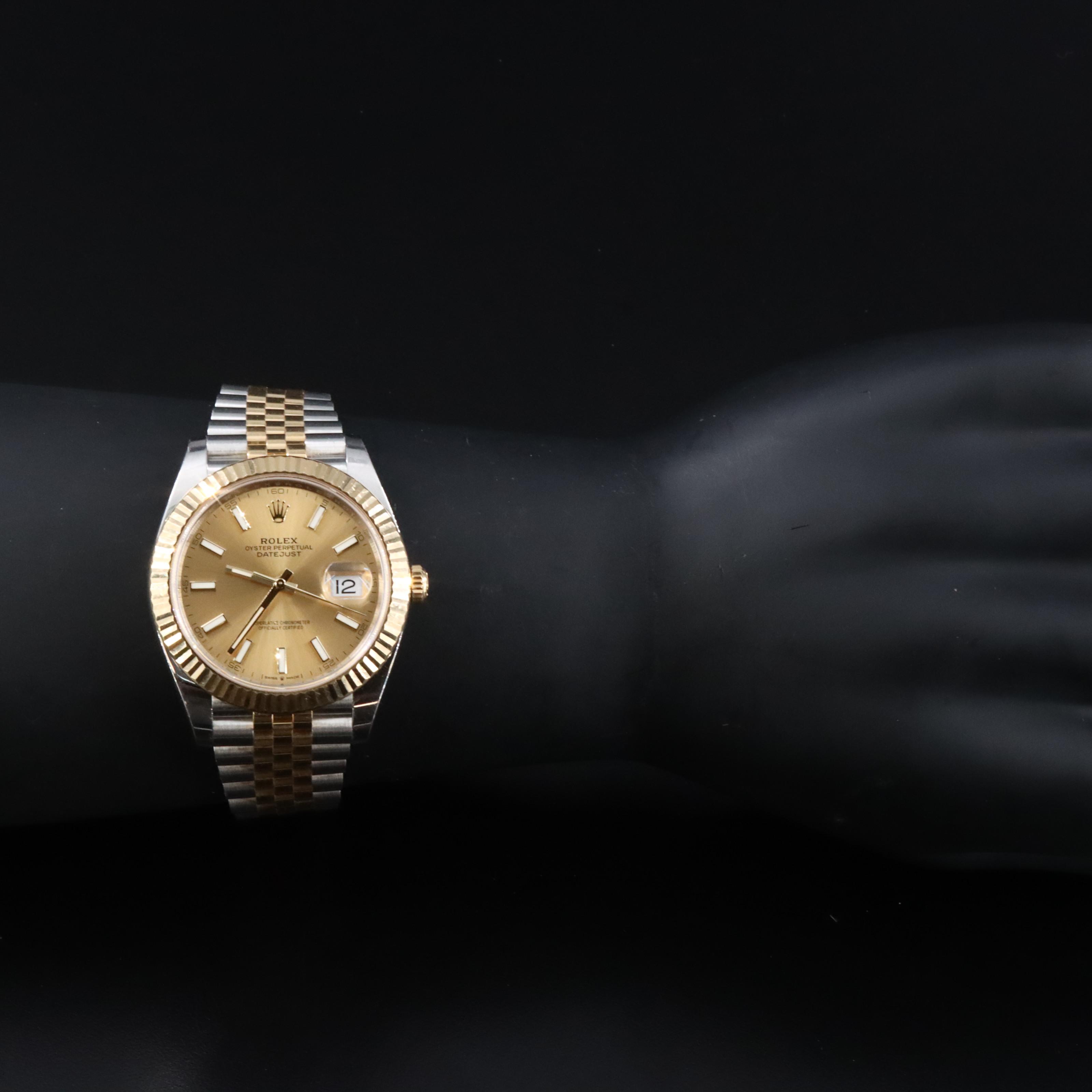 Rolex Datejust 41 Rolesor Watch 126333