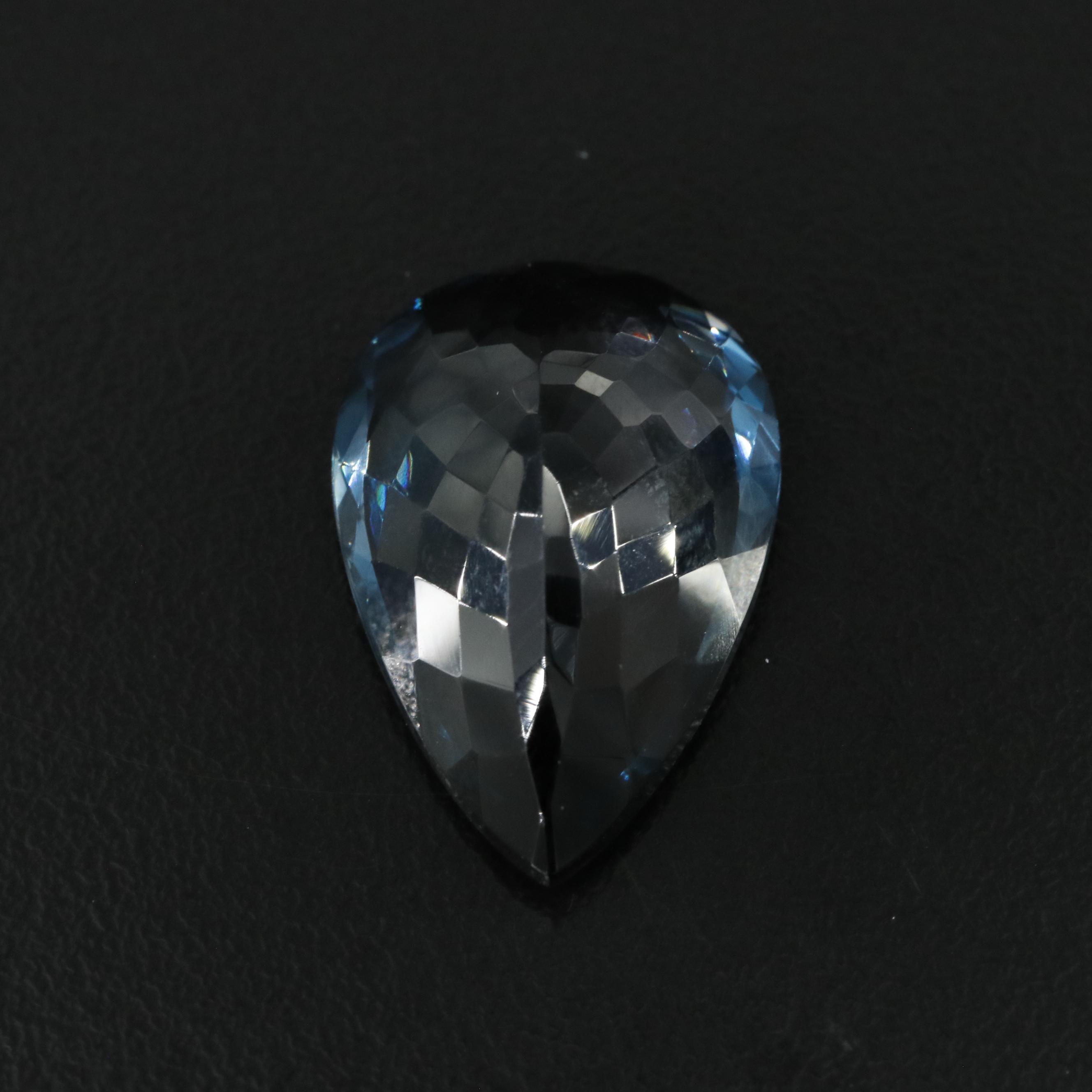 Loose 26.83 CT London Blue Topaz