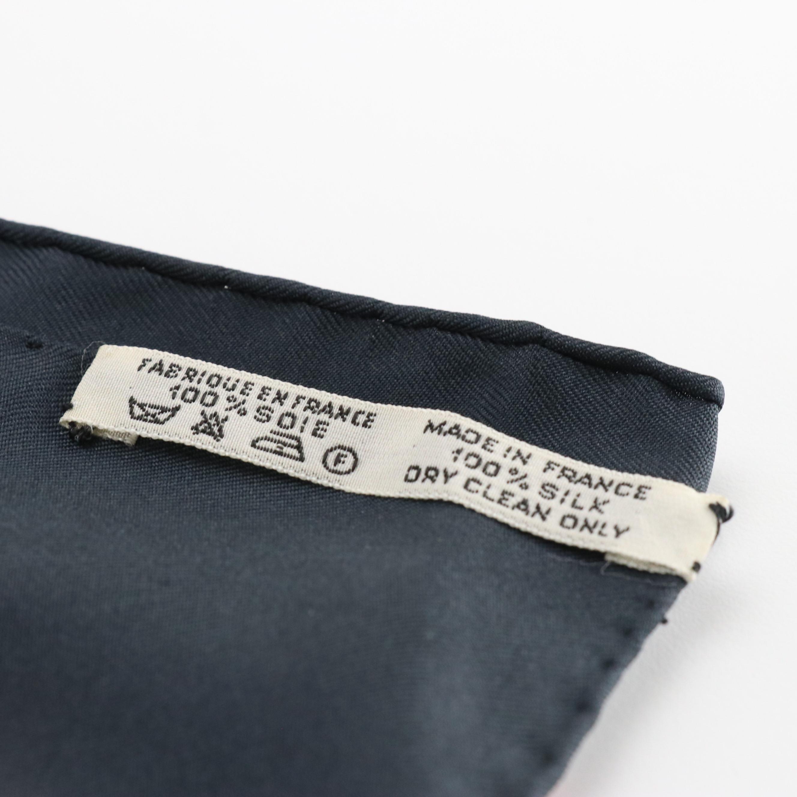 Hermès "Cheval Turc." Scarf 90 in Silk Twill