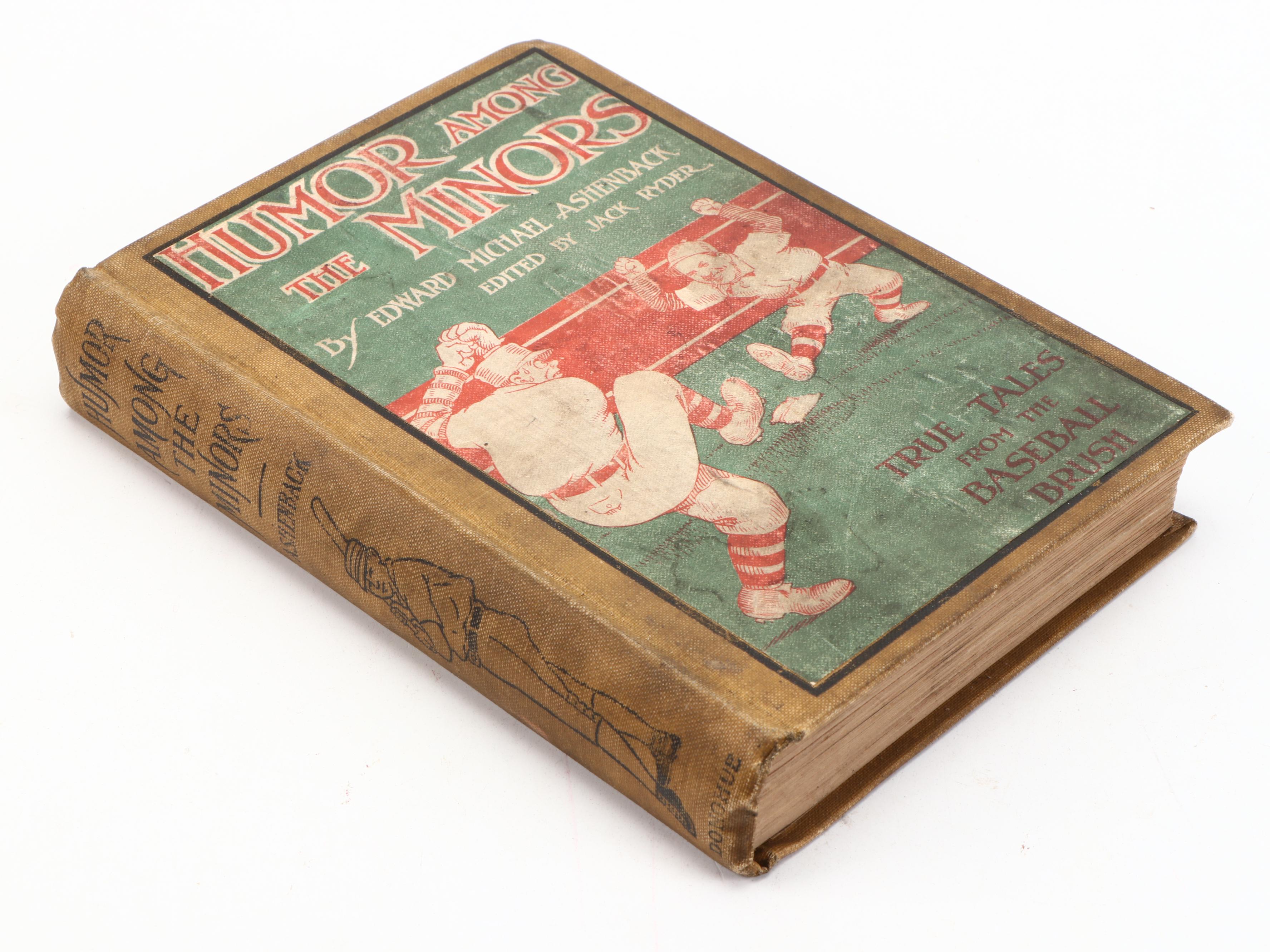 First Edition "Humor Among the Minors" by Edward Michael Ashenback, 1911