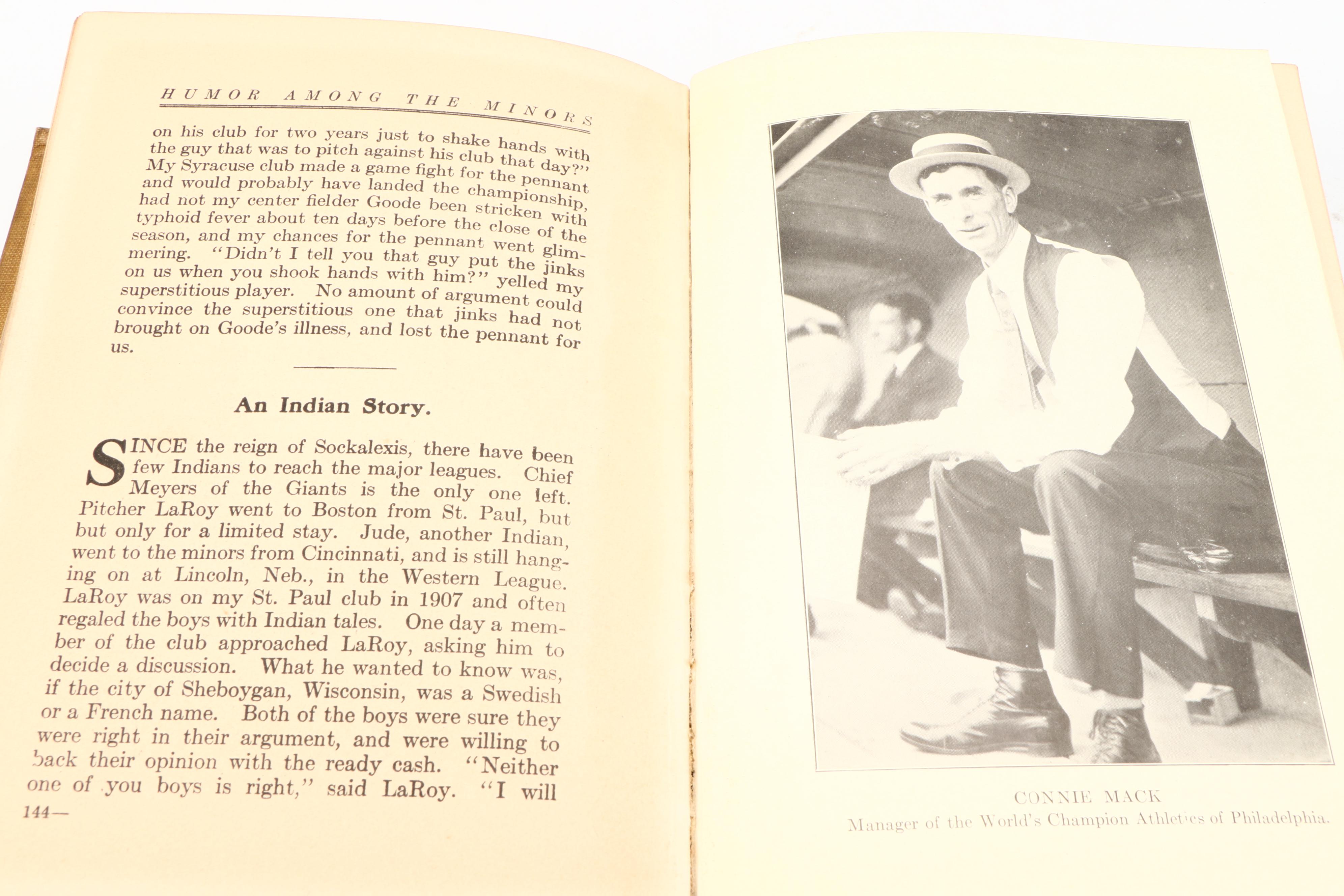 First Edition "Humor Among the Minors" by Edward Michael Ashenback, 1911