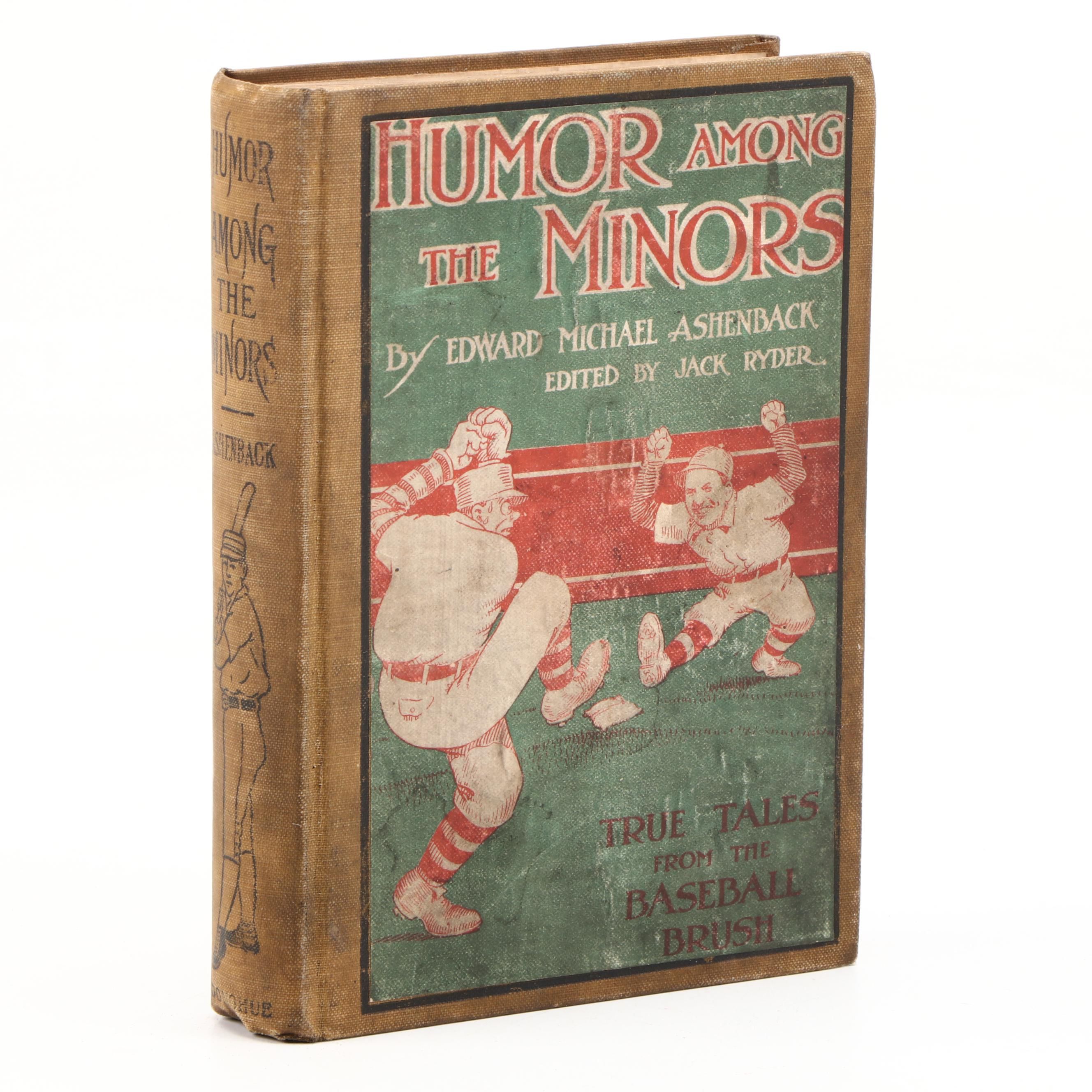 First Edition "Humor Among the Minors" by Edward Michael Ashenback, 1911
