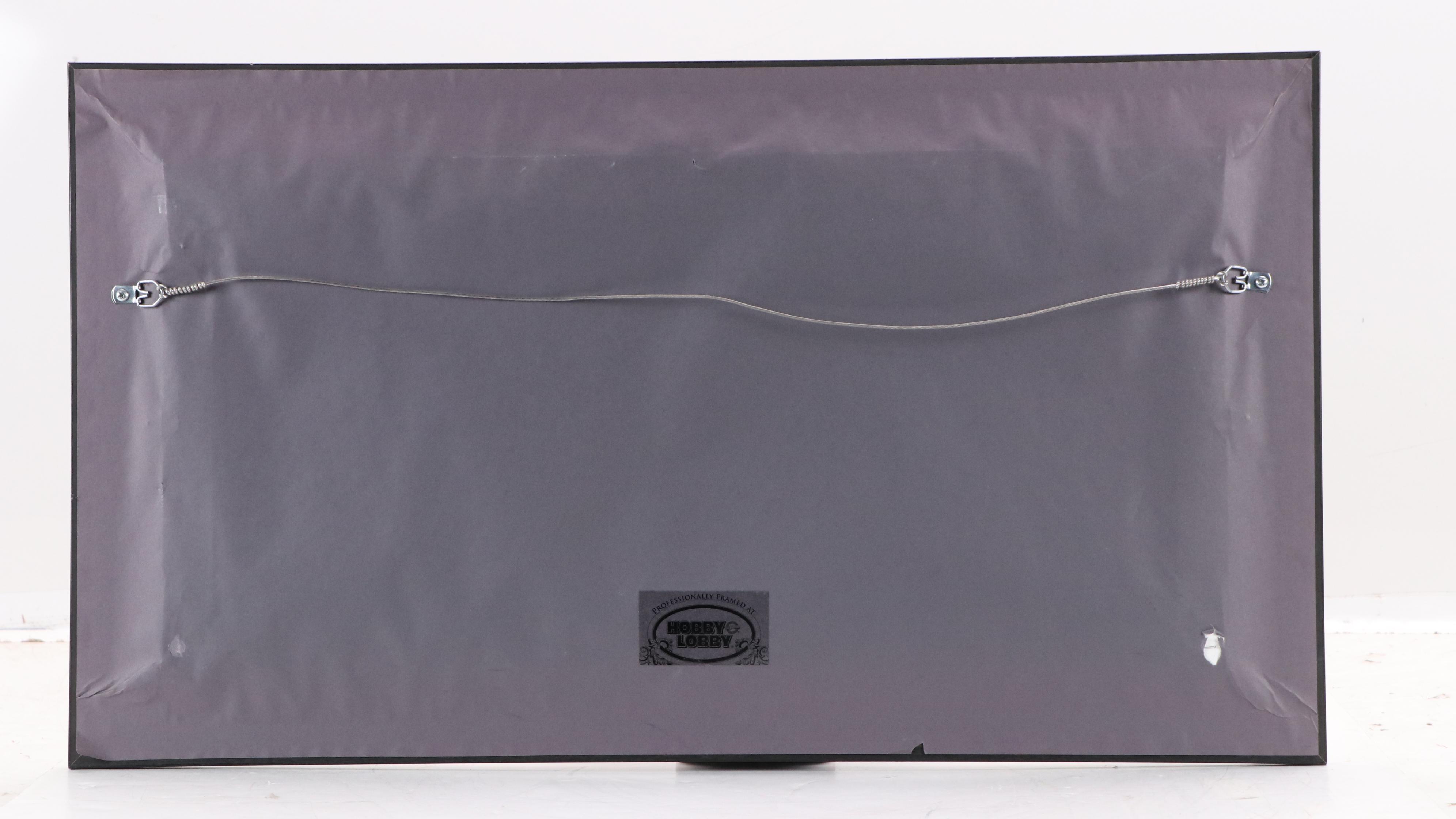 Veronika Benoni Modern Acrylic Painting of European Cityscape, Late 20th Century