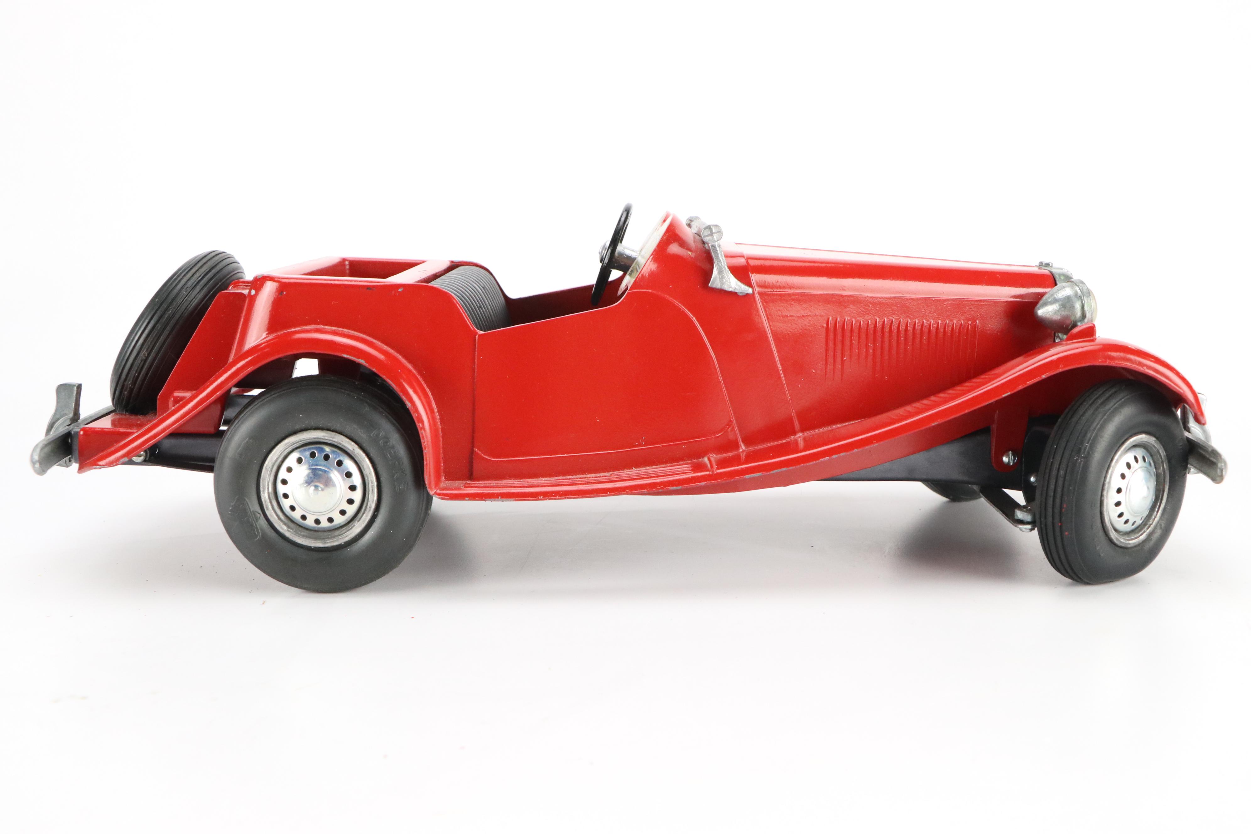 Doepke Pressed Steel MG Roadster, Mid-20th Century