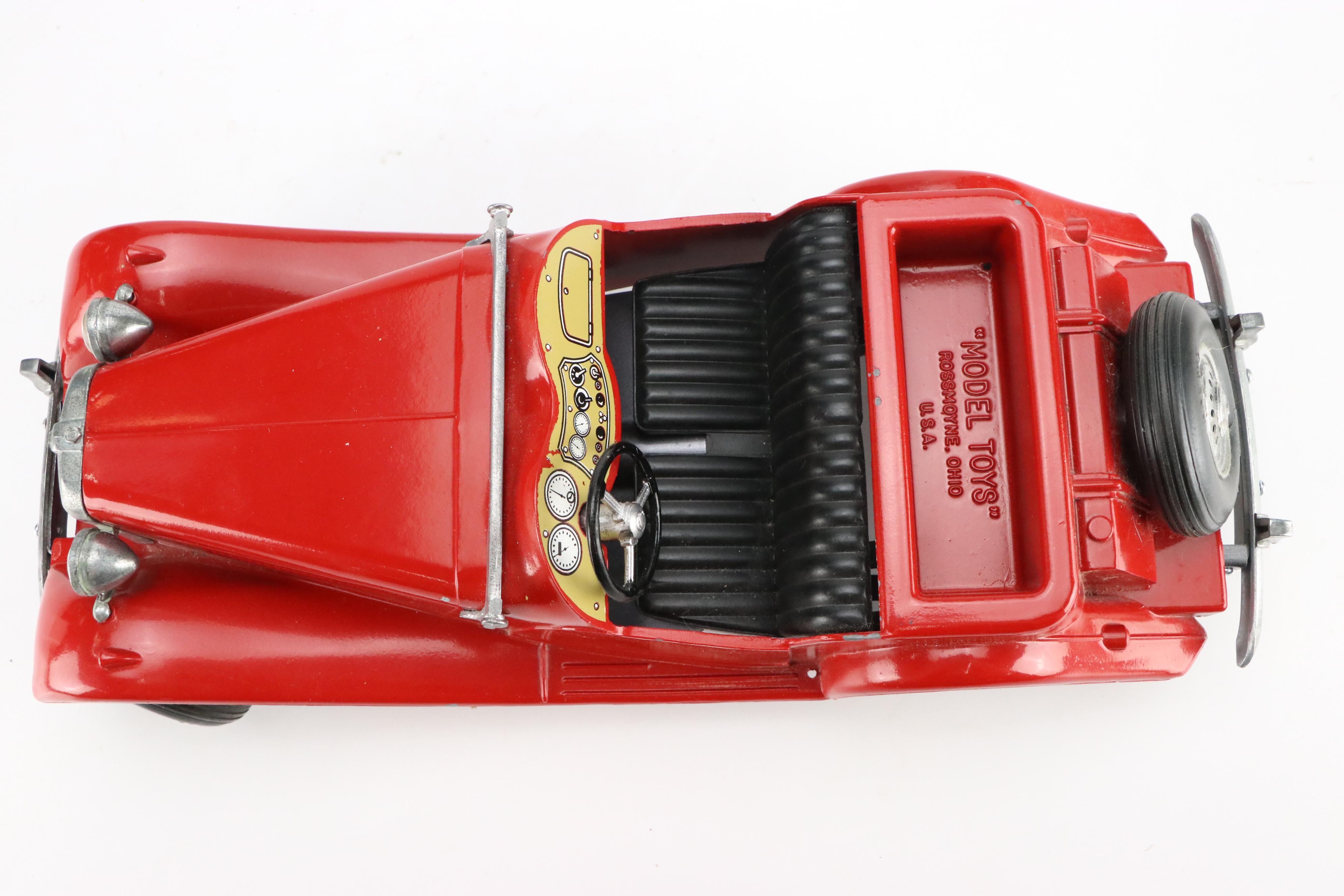 Doepke Pressed Steel MG Roadster, Mid-20th Century