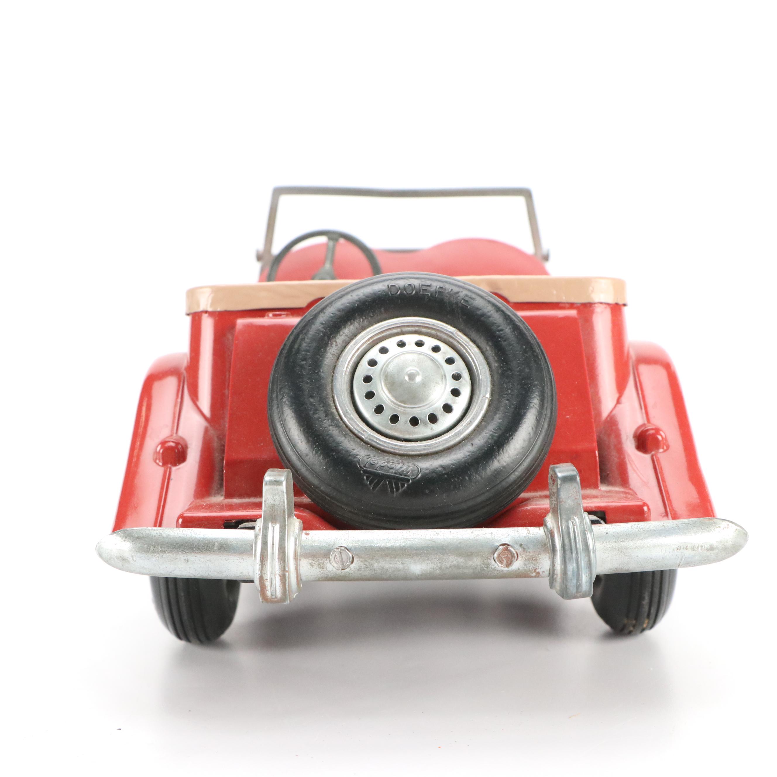 Doepke Pressed Steel MG Roadster, Mid-20th Century