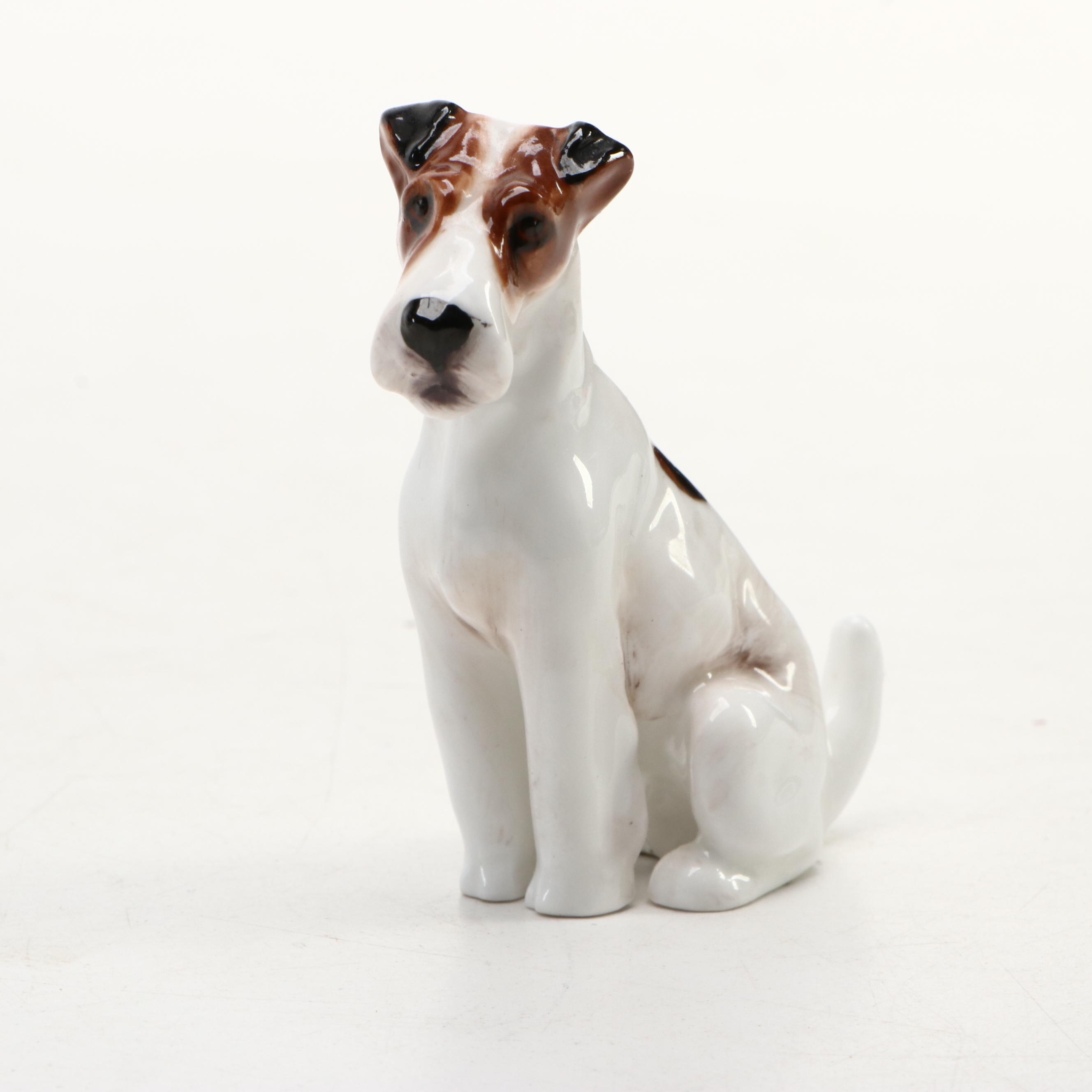 Royal Copenhagen and Royal Doulton Porcelain Dogs and Cow