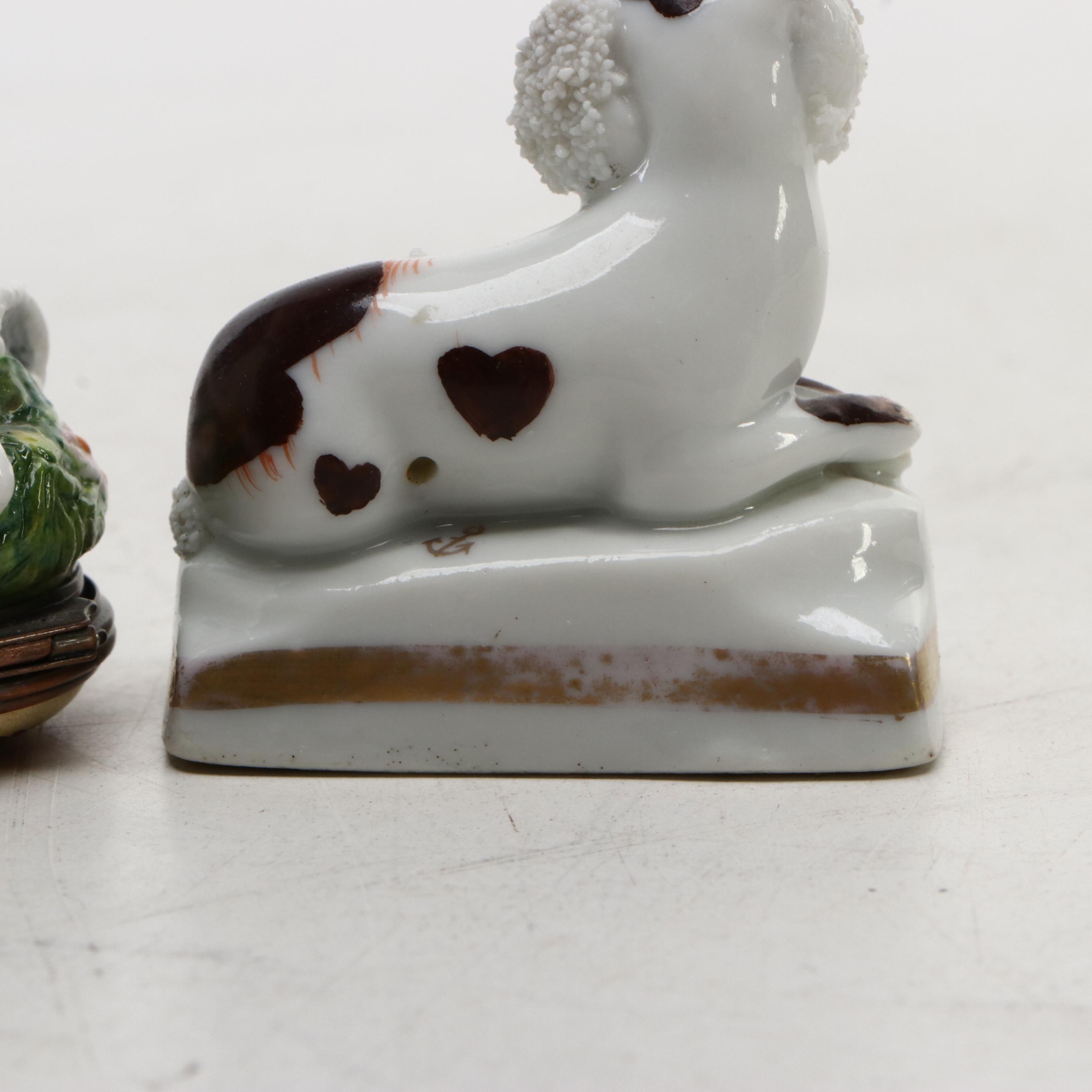 Royal Copenhagen and Royal Doulton Porcelain Dogs and Cow