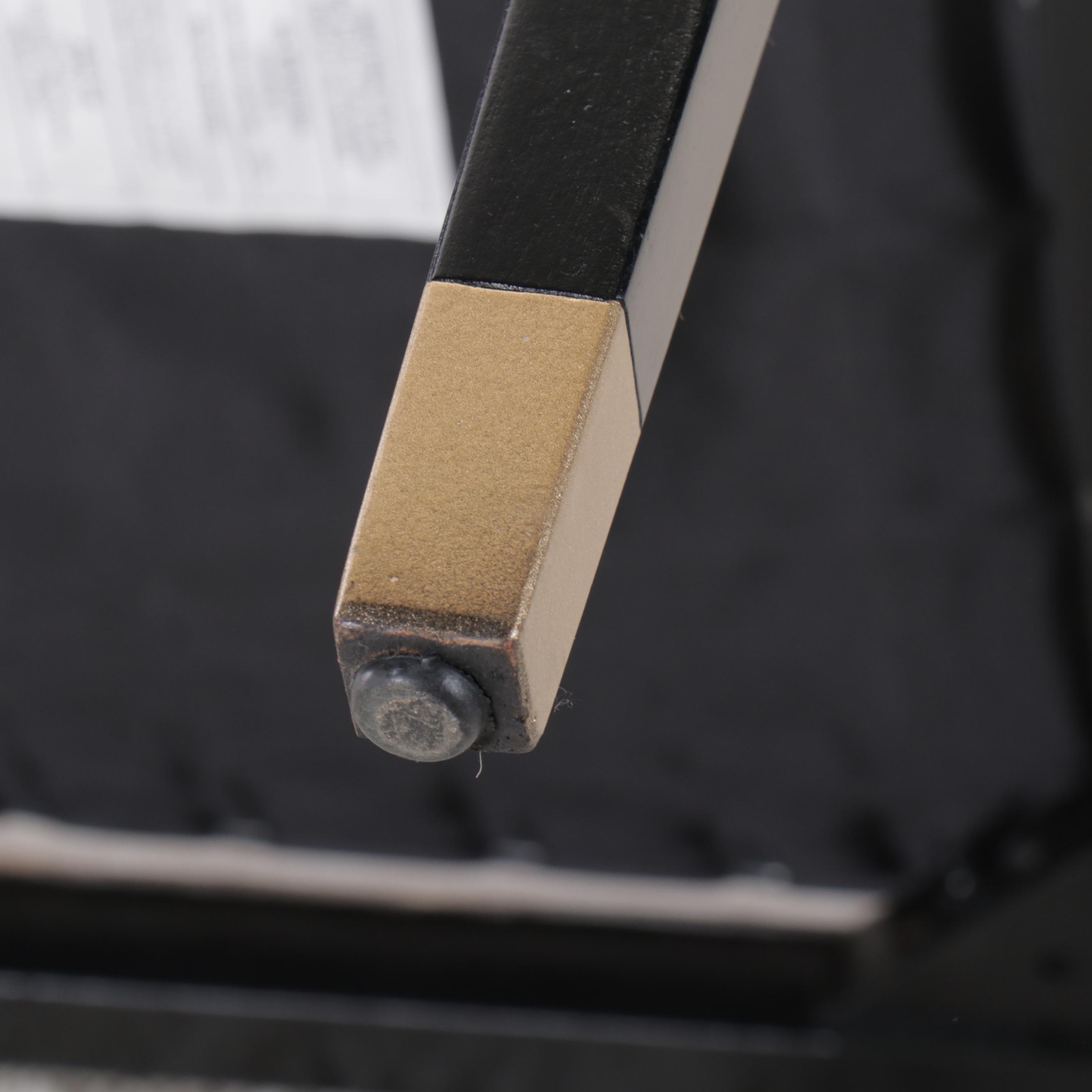 Set of Six World Market "Fynn" Wood and Cane Dining Chairs