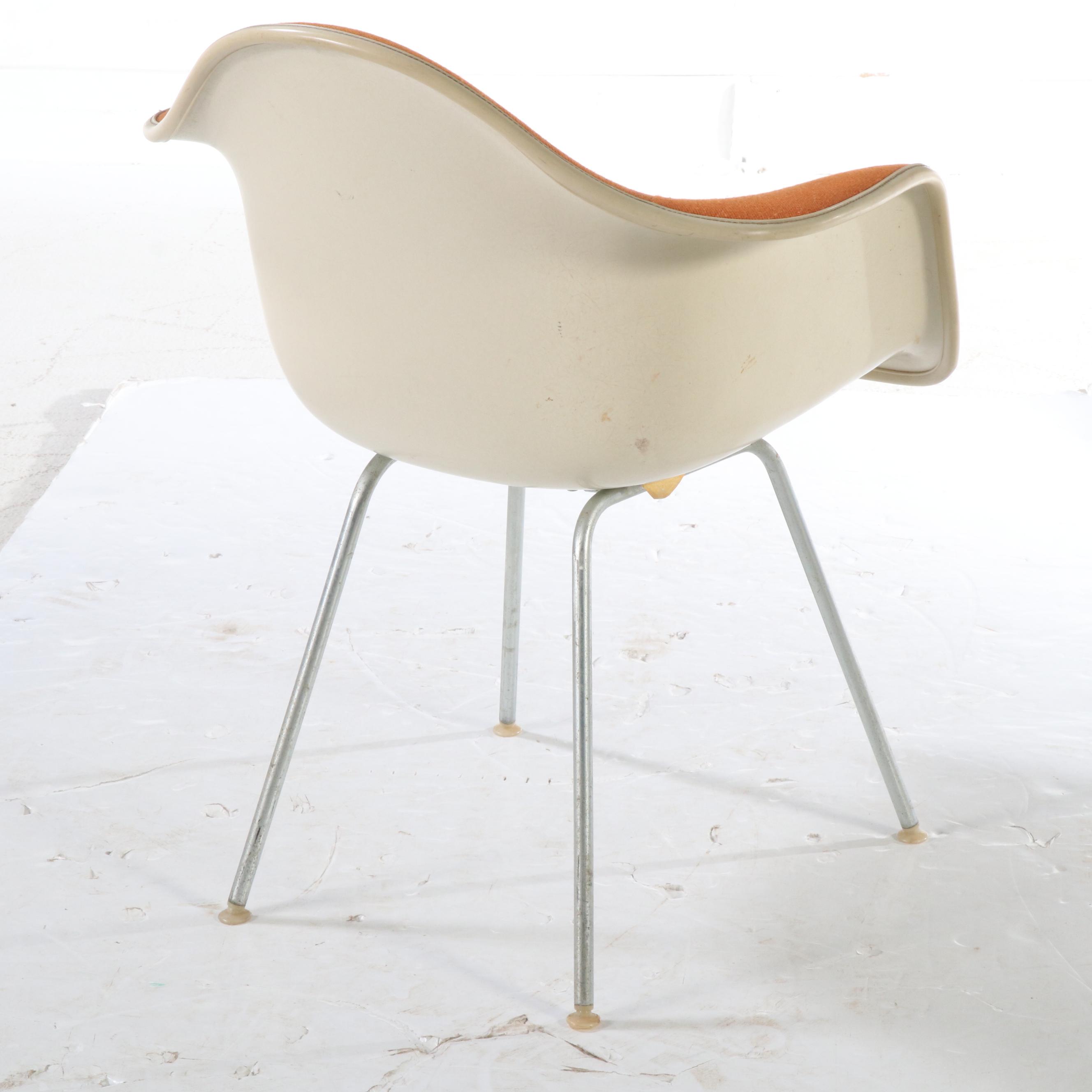 Charles and Ray Eames for Herman Miller Fiberglass Shell Armchair, Mid-20th C.